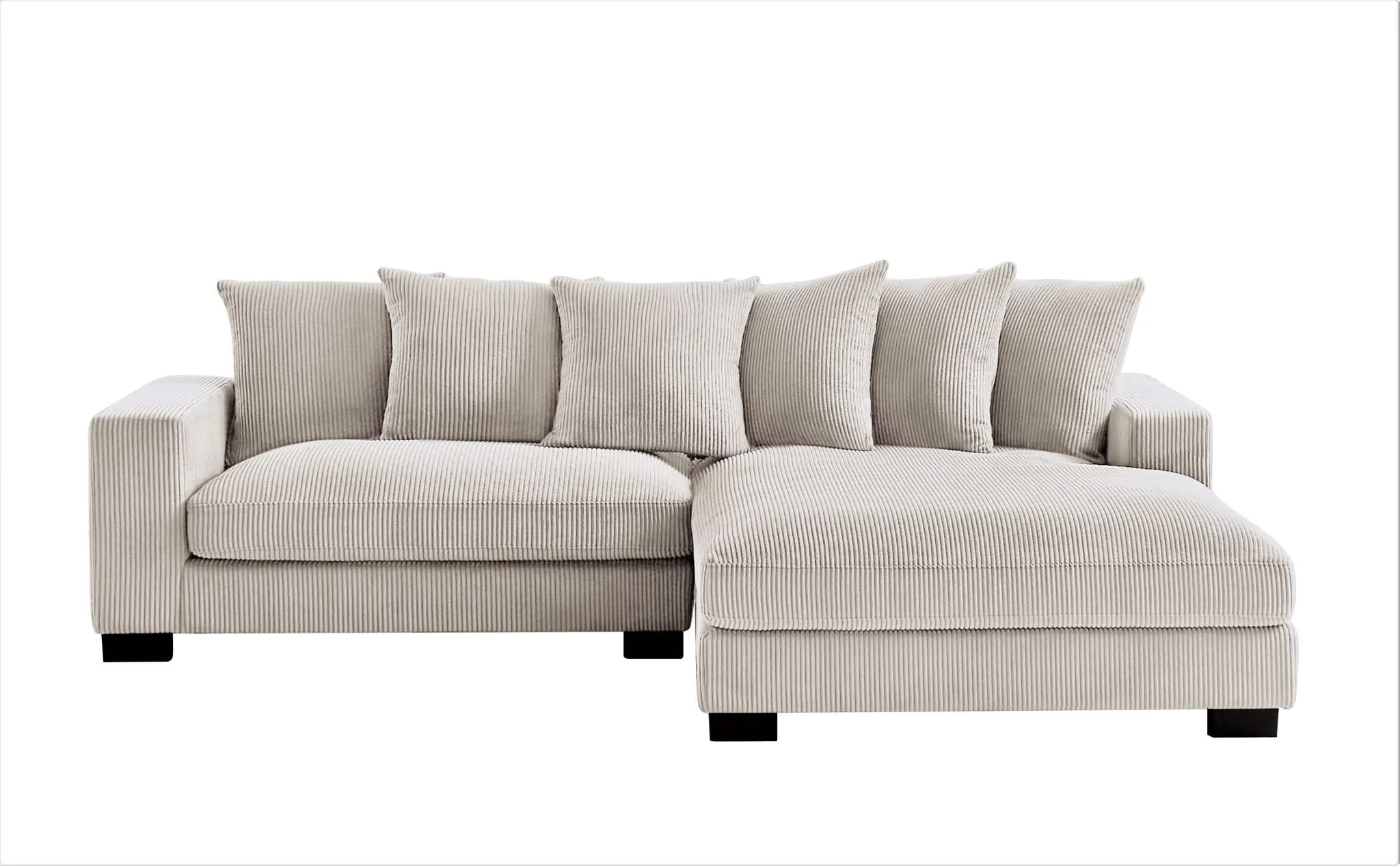 Luxe - Oversized 2 Piece Sectional Couches For Living Room, L Shaped Sofa With Chaise - Image 25