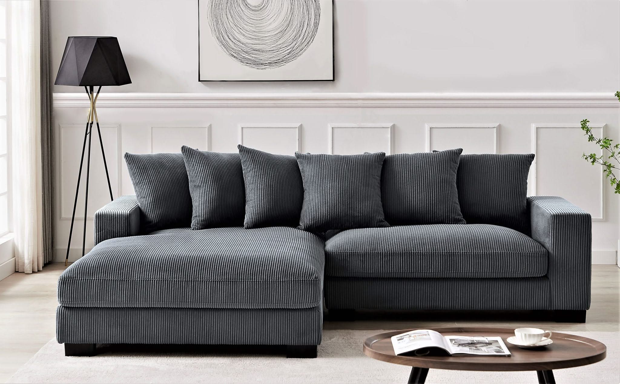 Luxe - Oversized 2 Piece Sectional Couches For Living Room, L Shaped Sofa With Chaise - Image 26