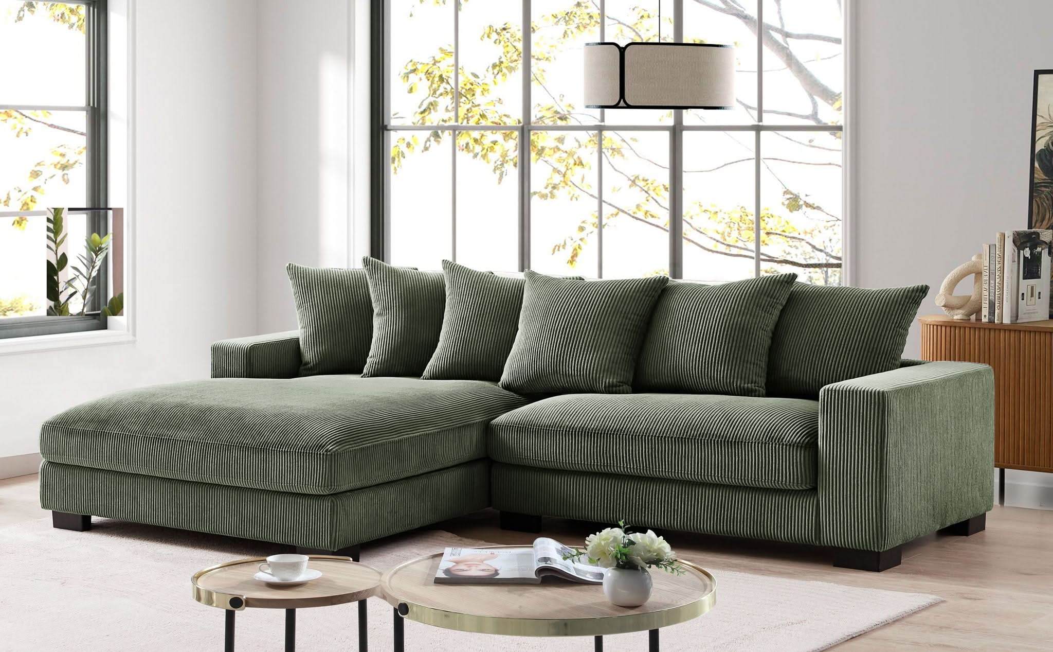 Luxe - Oversized 2 Piece Sectional Couches For Living Room, L Shaped Sofa With Chaise - Image 31