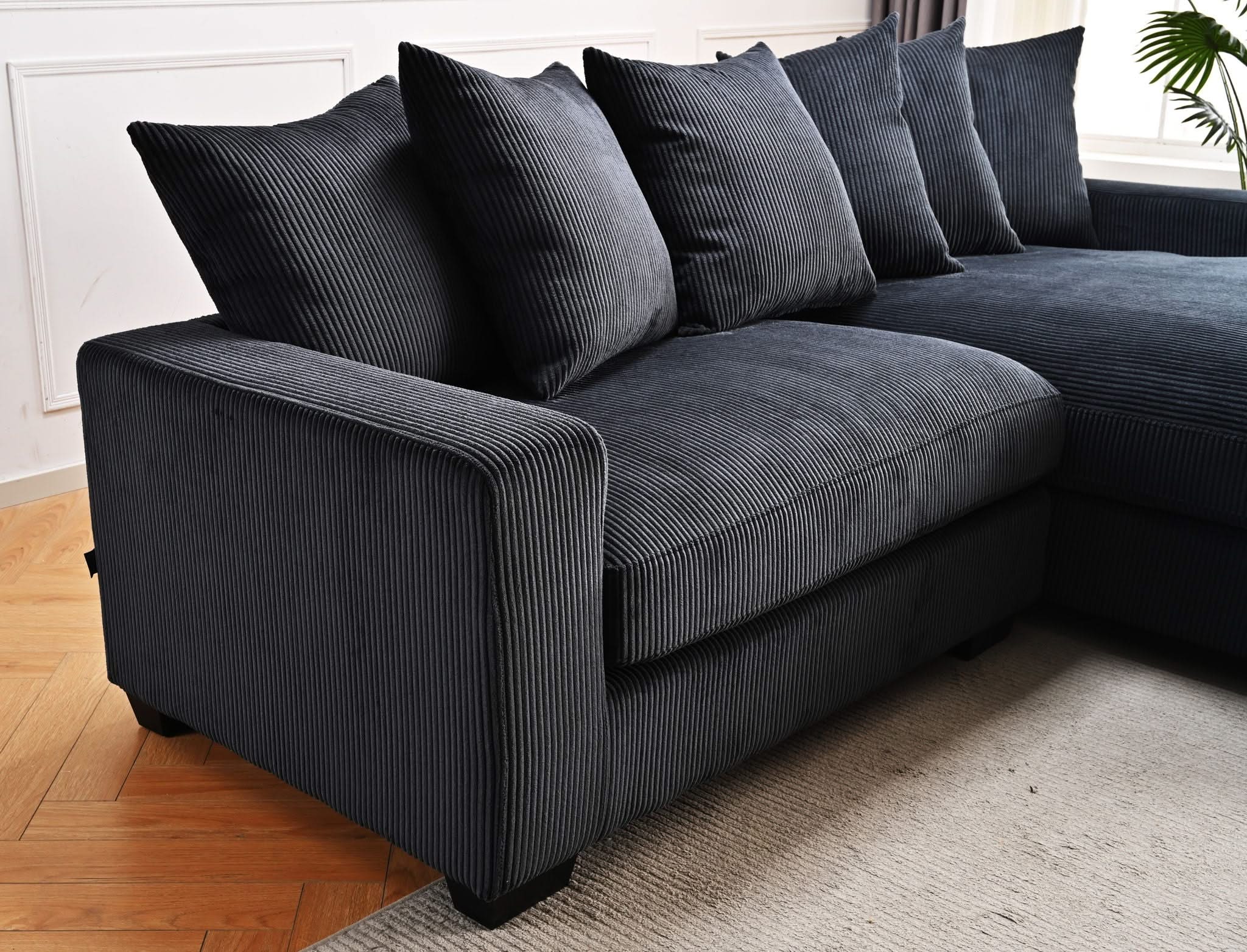 Luxe - Oversized 2 Piece Sectional Couches For Living Room, L Shaped Sofa With Chaise - Image 38