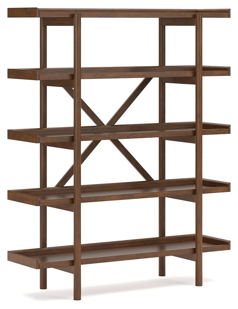 Lyncott - Bookcase - Brown - Image 2