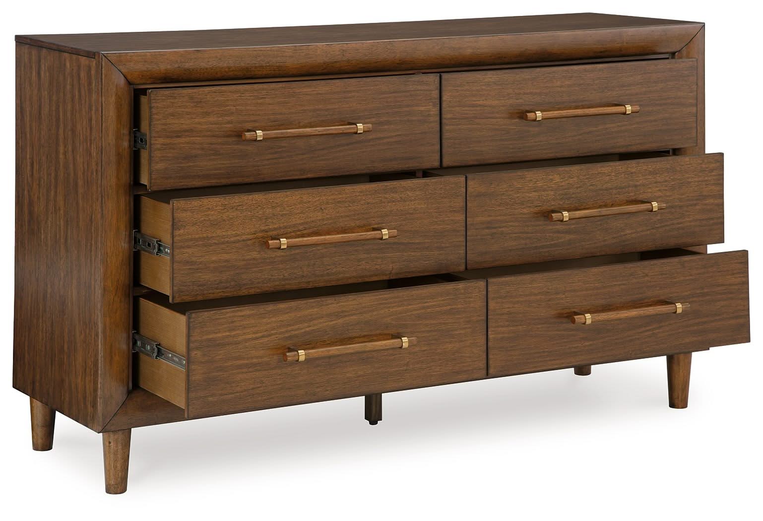 Lyncott - Dresser - Brown - Image 3