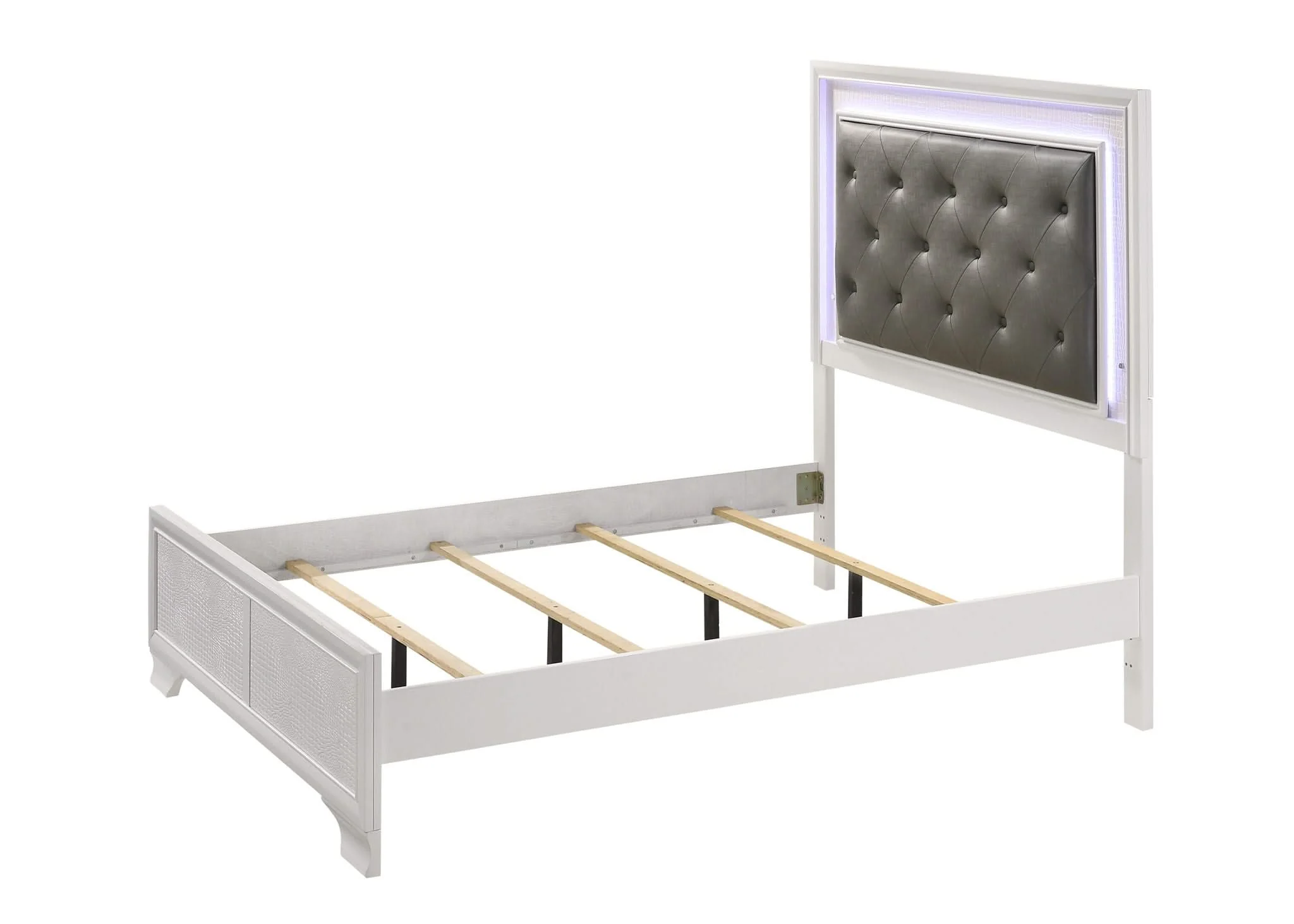 Lyssa - Full 5 Piece Bedroom Set - White - Image 4
