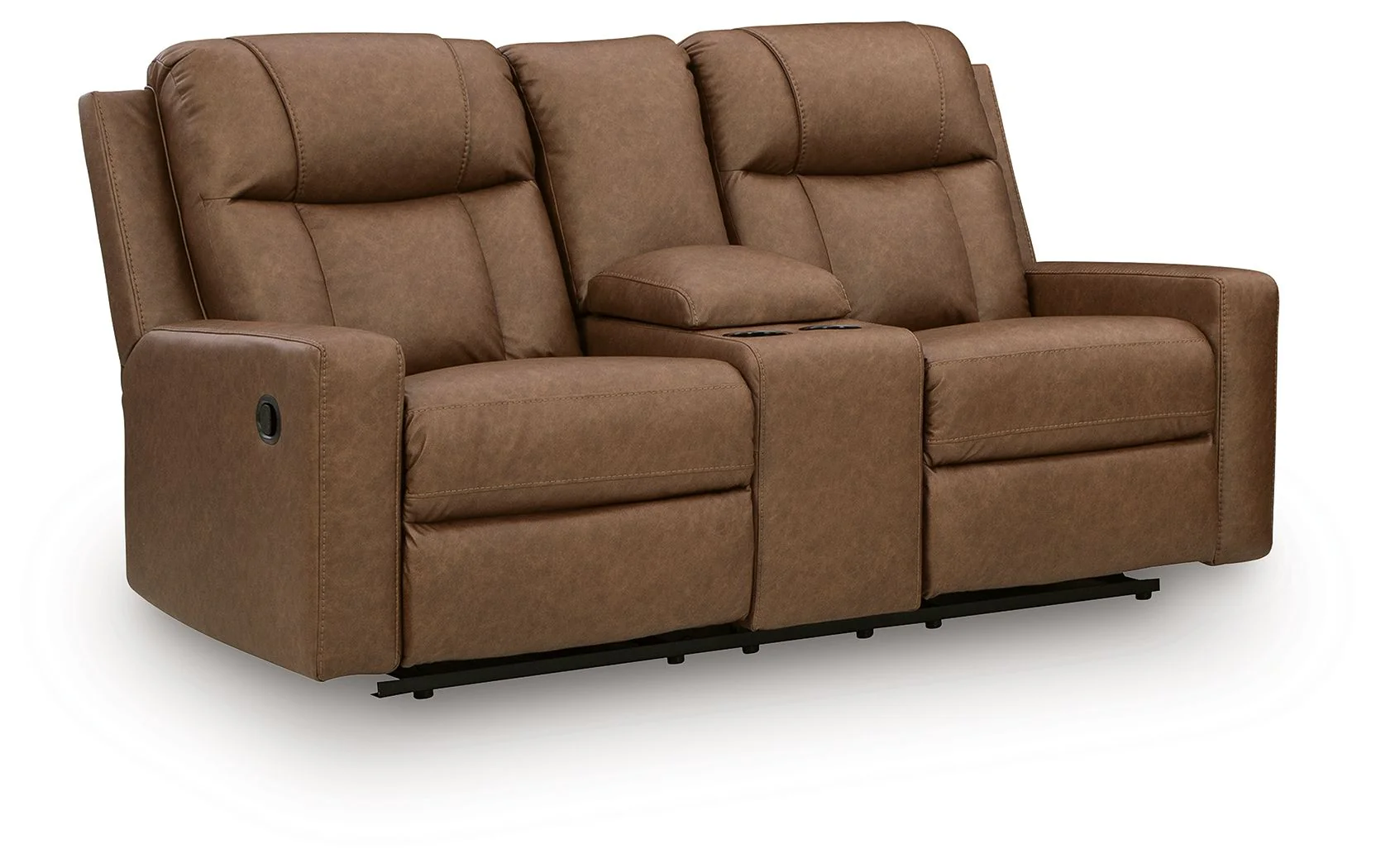 Mackmenville - Double Reclining Loveseat With Console - Image 2