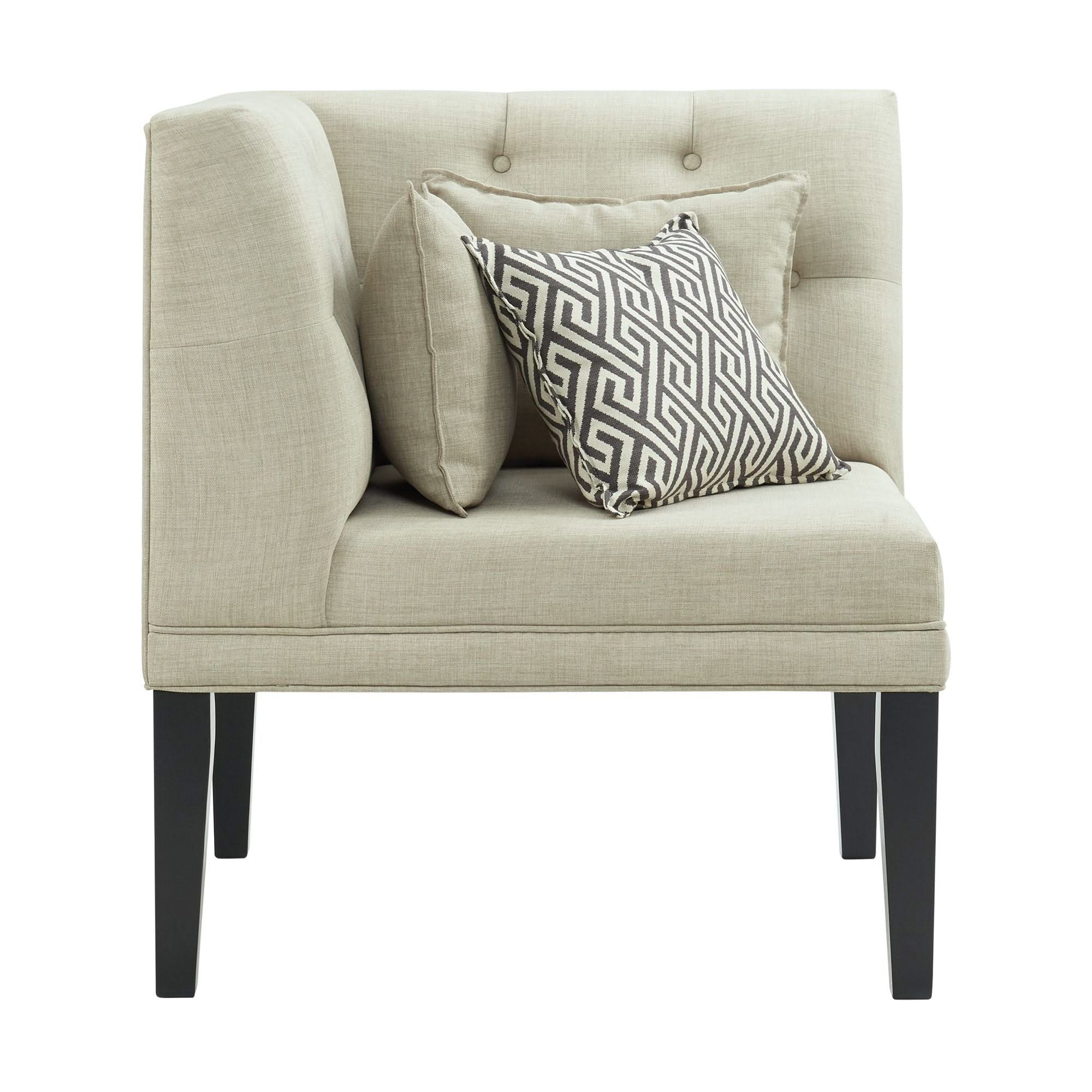 Maddox - Corner With Three Pillows - Beige - Image 3