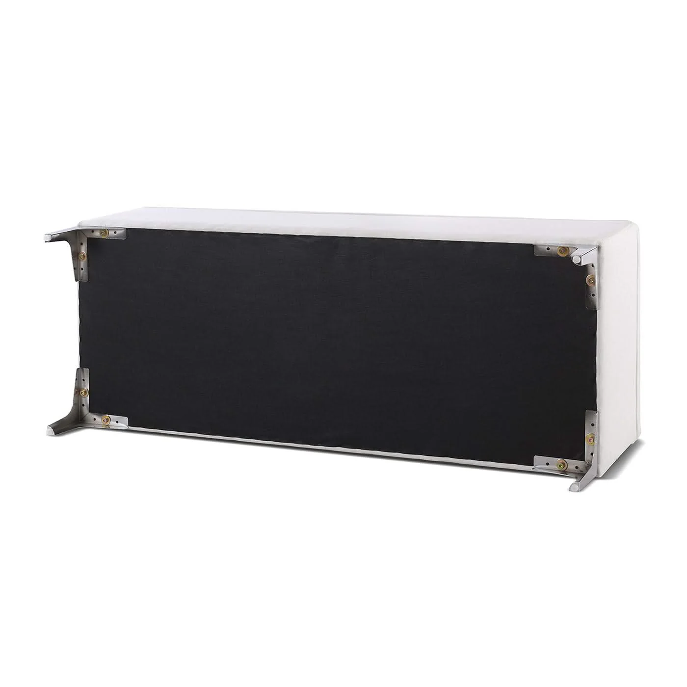 Madelyn - Modern Storage Bench - Bright White Dye - Image 4