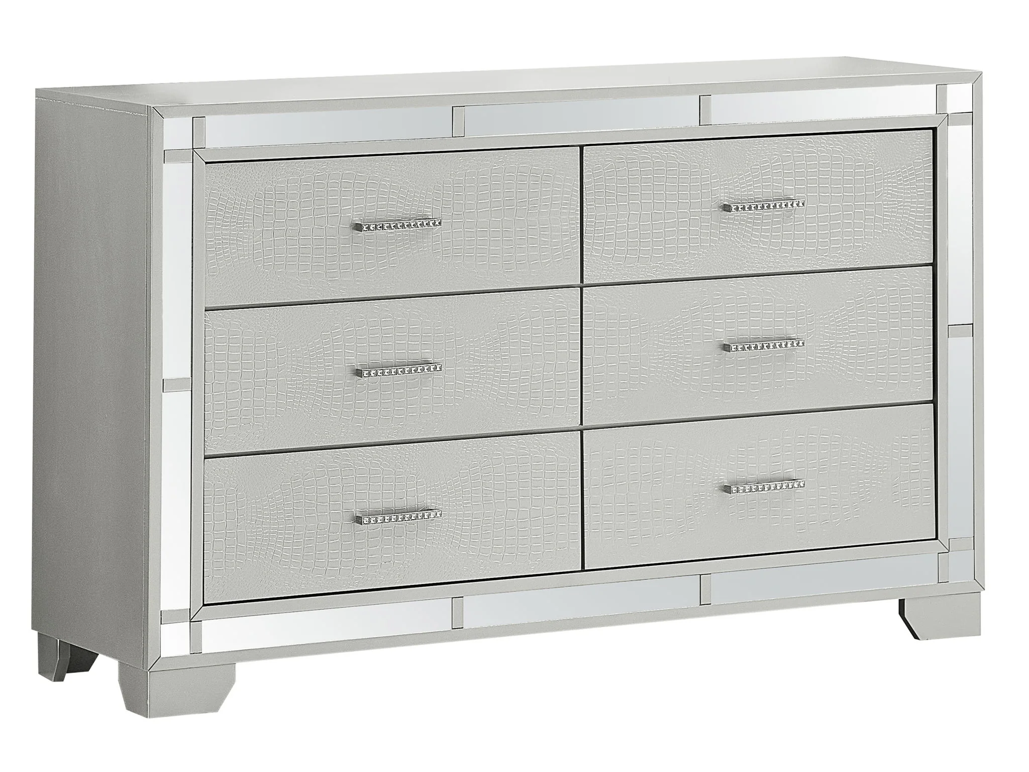 Madison - Dresser - Silver Champagne - Image 3