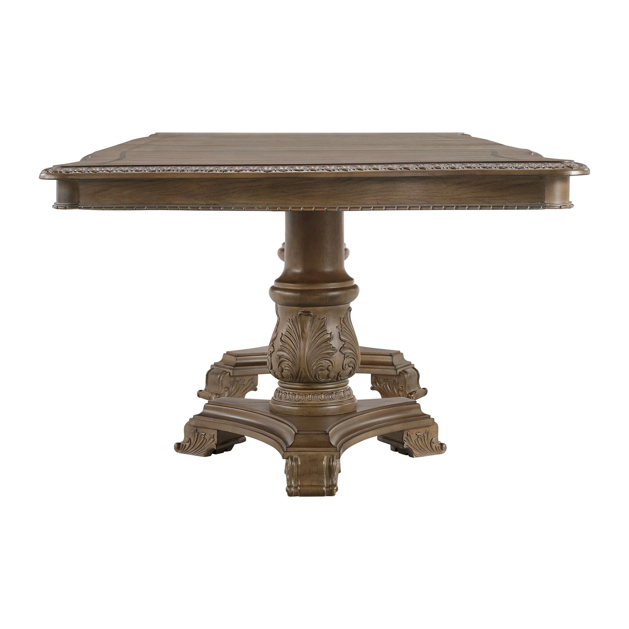 Madison Park - Rectangular Dining Table With 2 Leaves - Walnut - Image 2