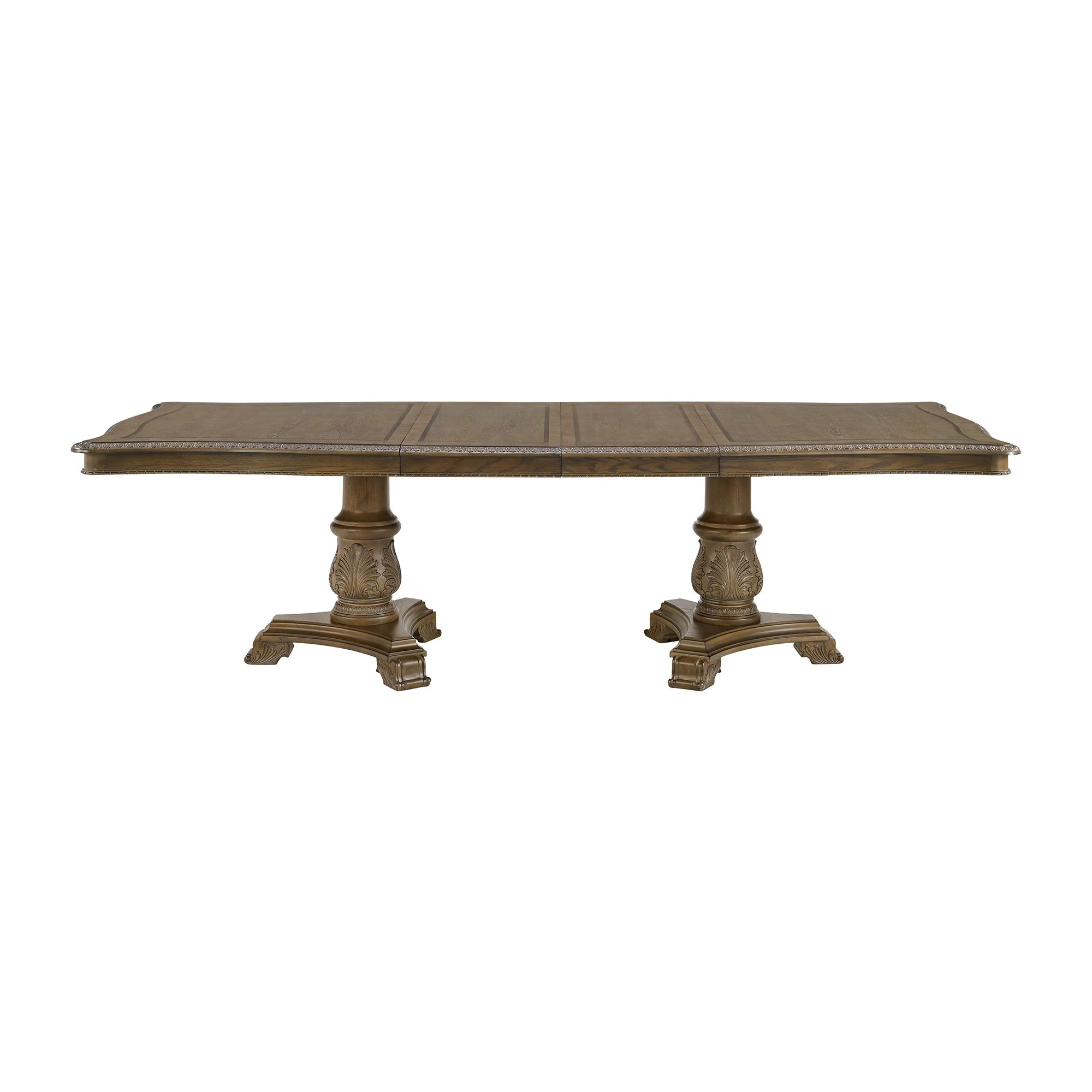 Madison Park - Rectangular Dining Table With 2 Leaves - Walnut - Image 4
