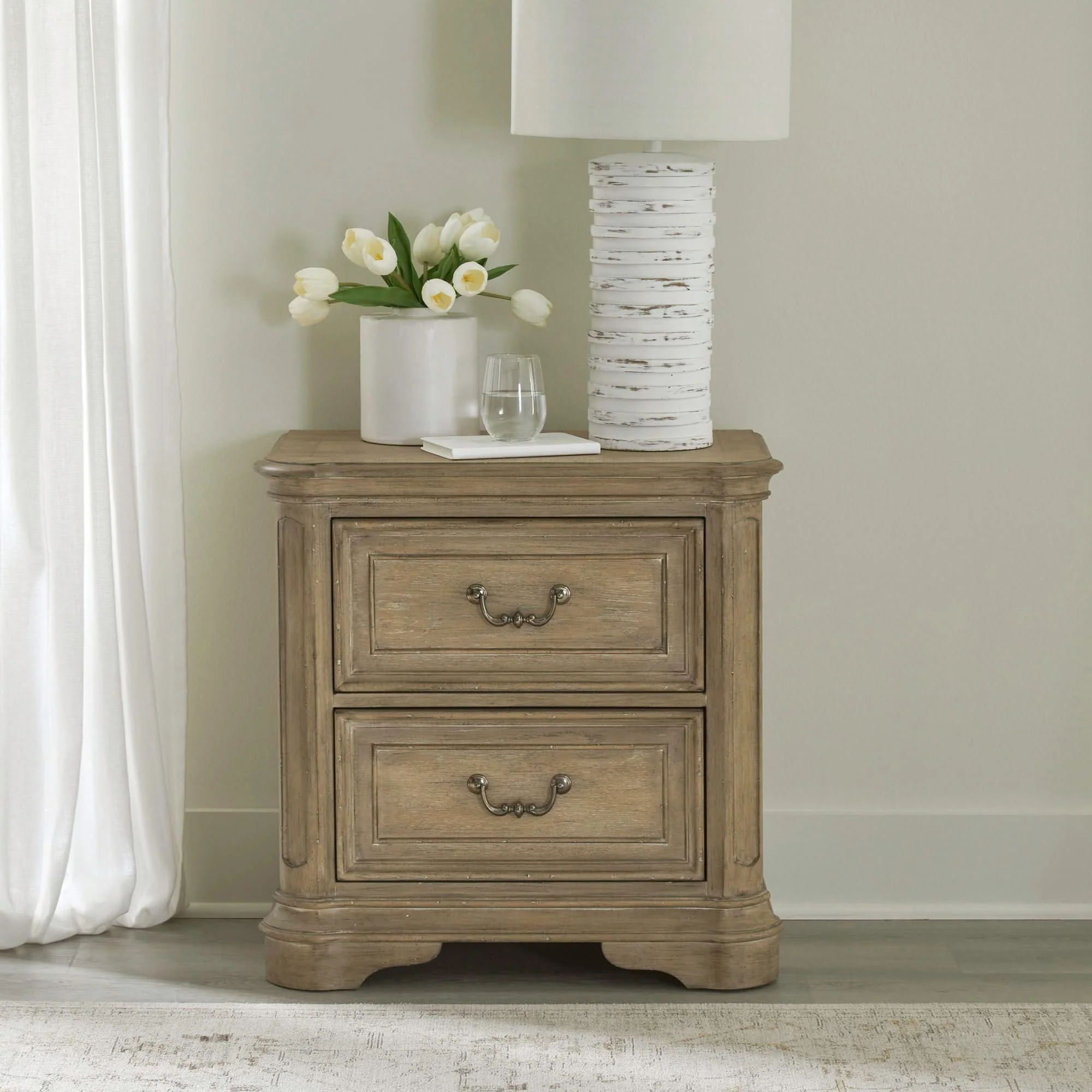 Magnolia Manor - 2 Drawer Night Stand - Image 2