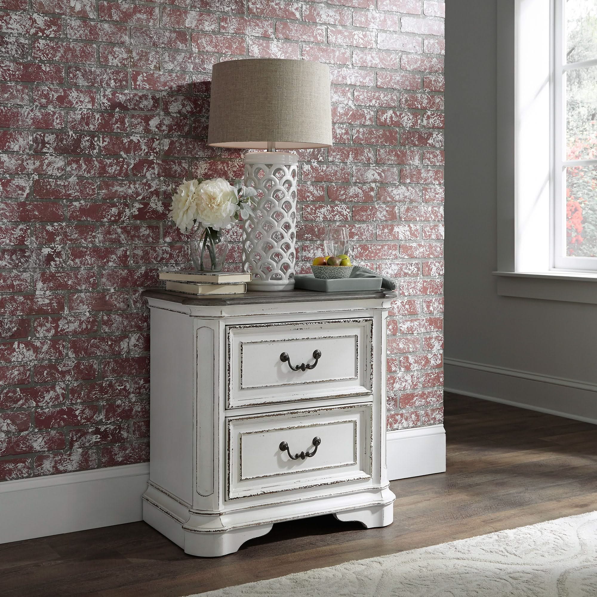 Magnolia Manor - 2 Drawer Night Stand - Image 7