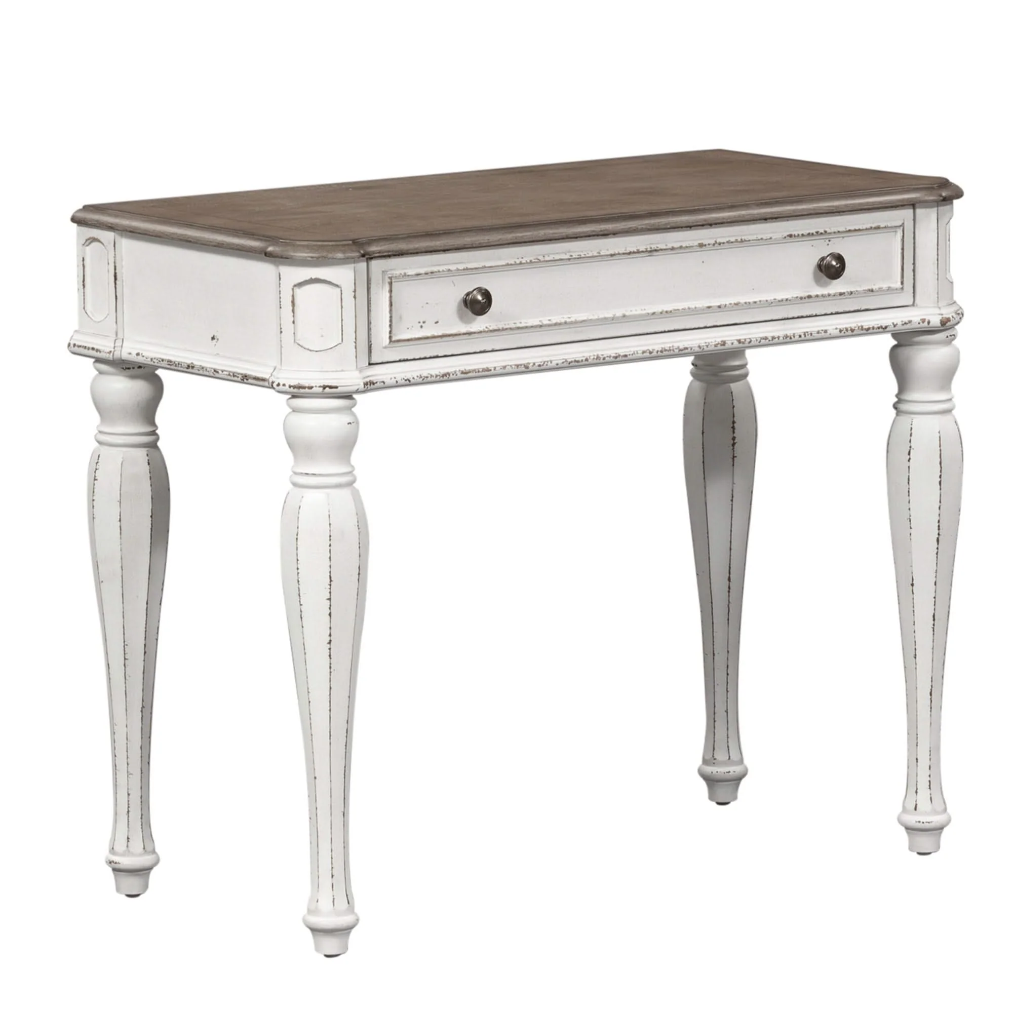Magnolia Manor - Accent Vanity Desk/Nightstand - Antique White - Image 3