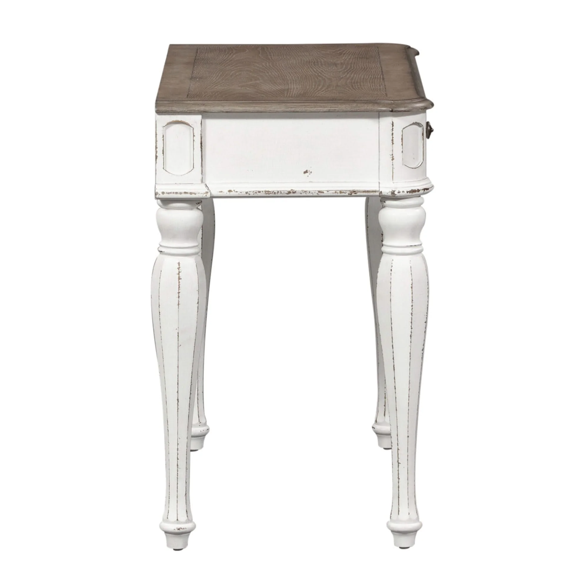Magnolia Manor - Accent Vanity Desk/Nightstand - Antique White - Image 4