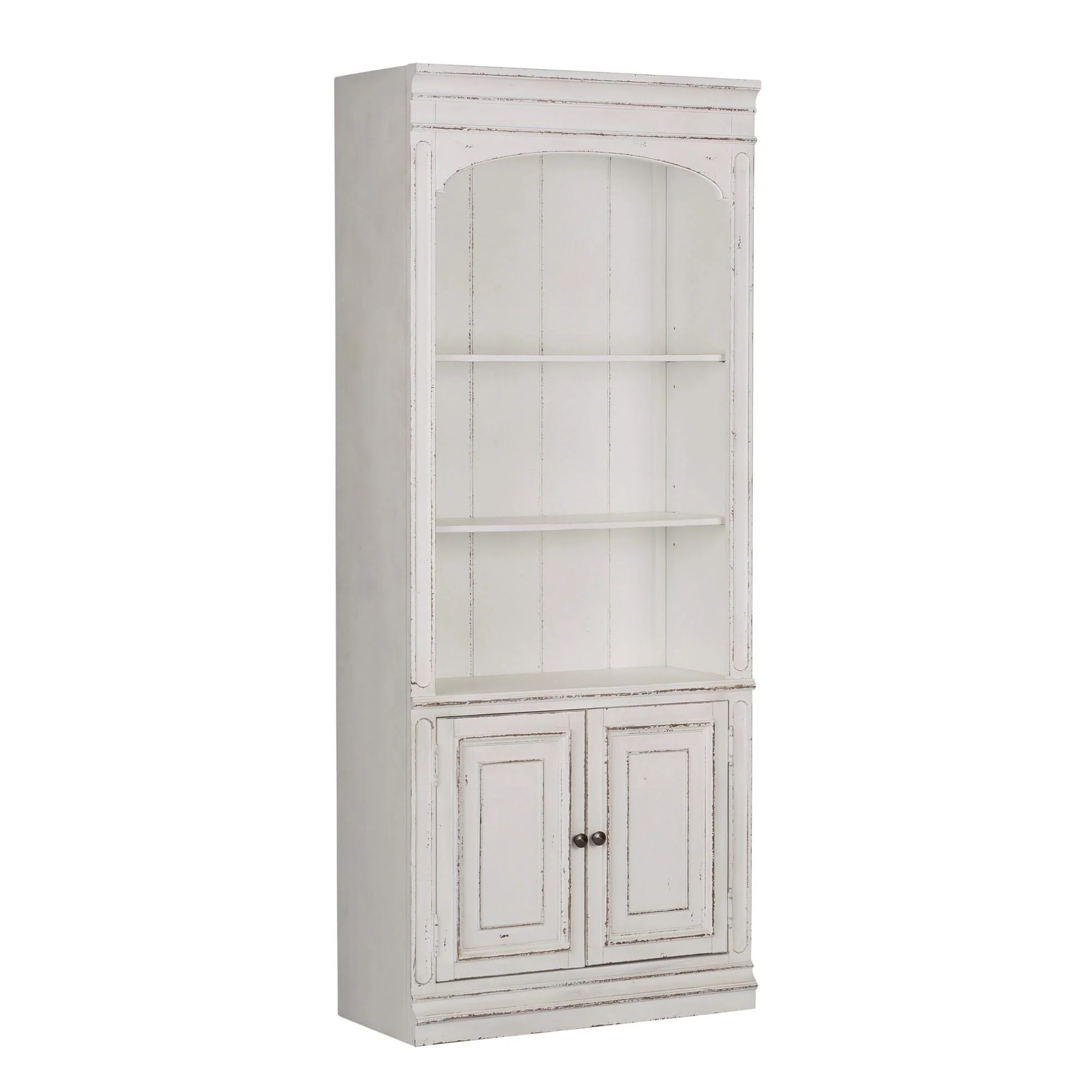 Magnolia Manor - Bunching Bookcase - Antique White - Image 3