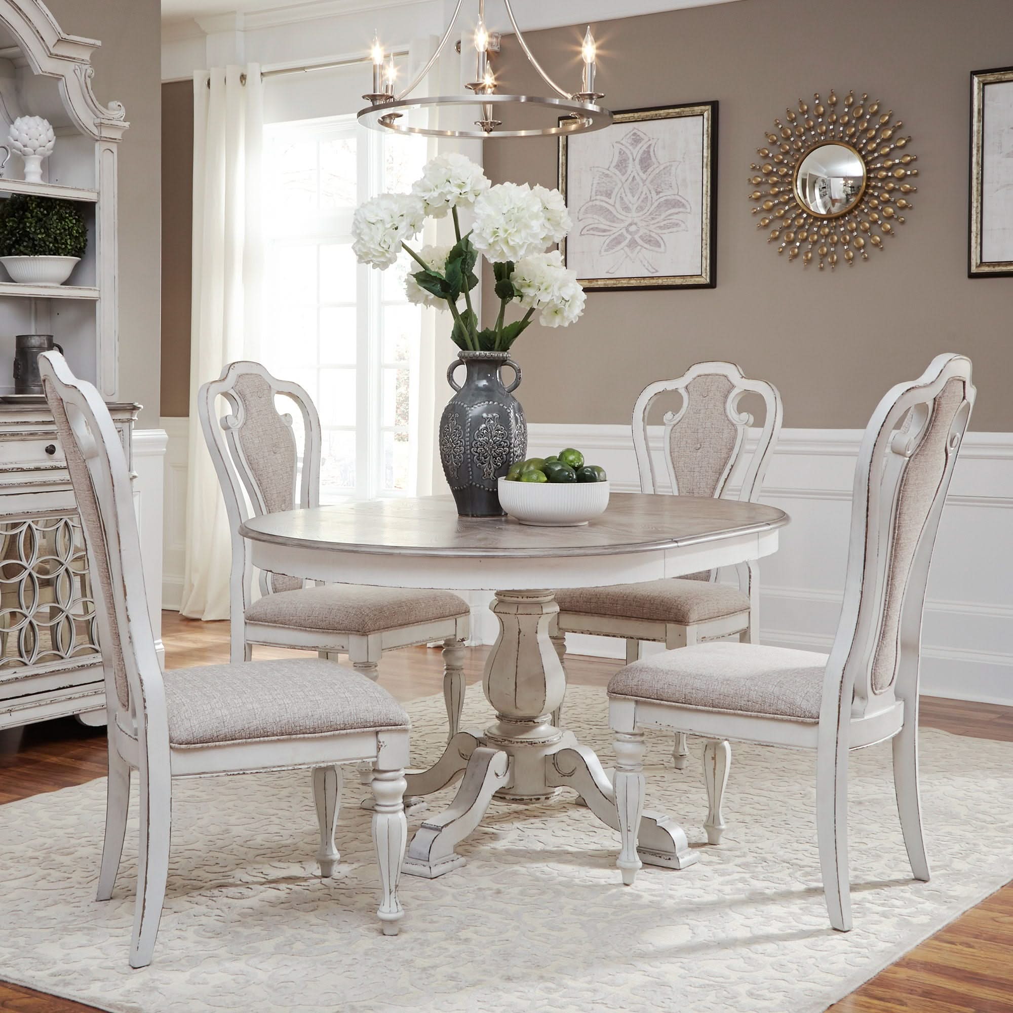 Magnolia Manor - Pedestal Table Set - Image 4