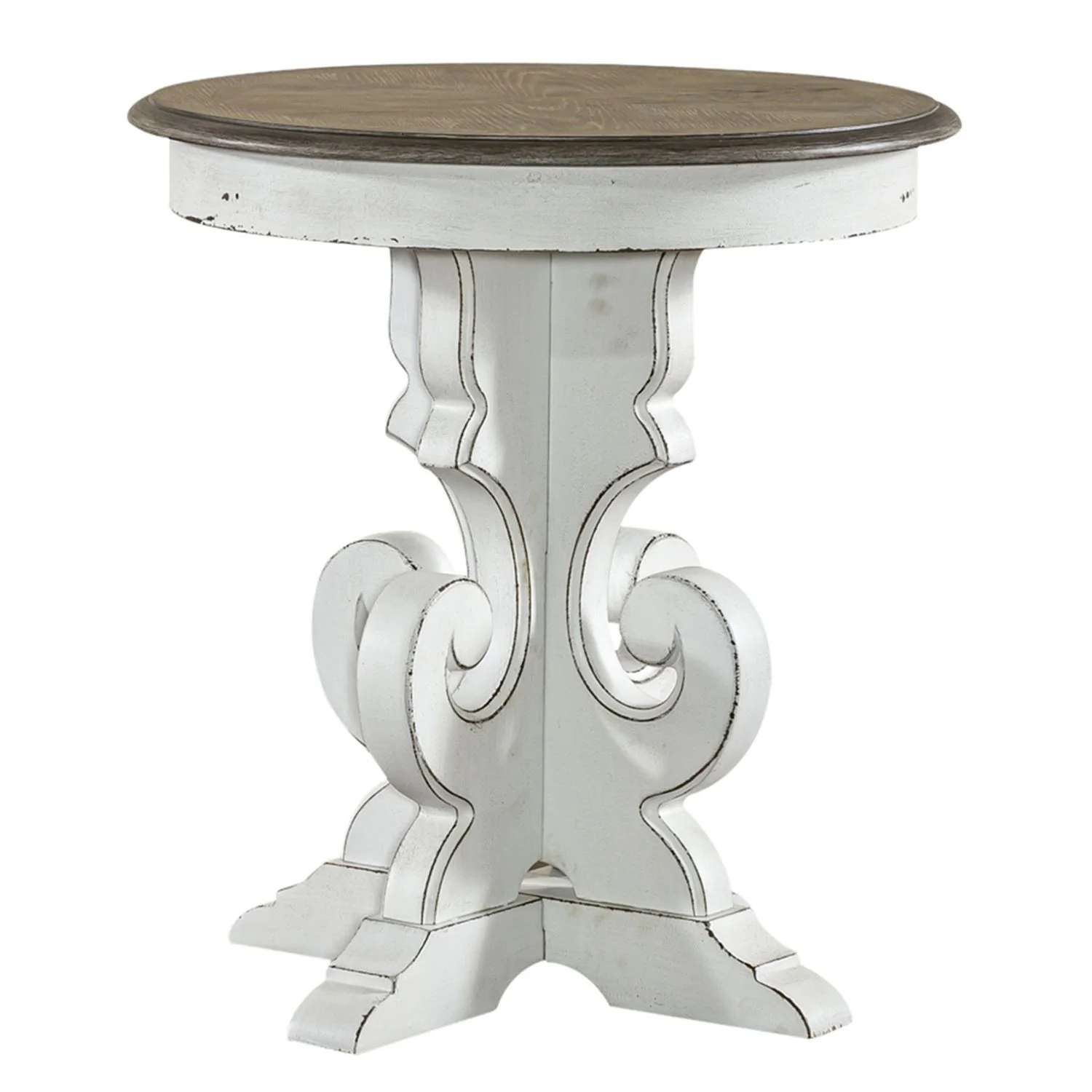 Magnolia Manor - Round End Table - Image 3