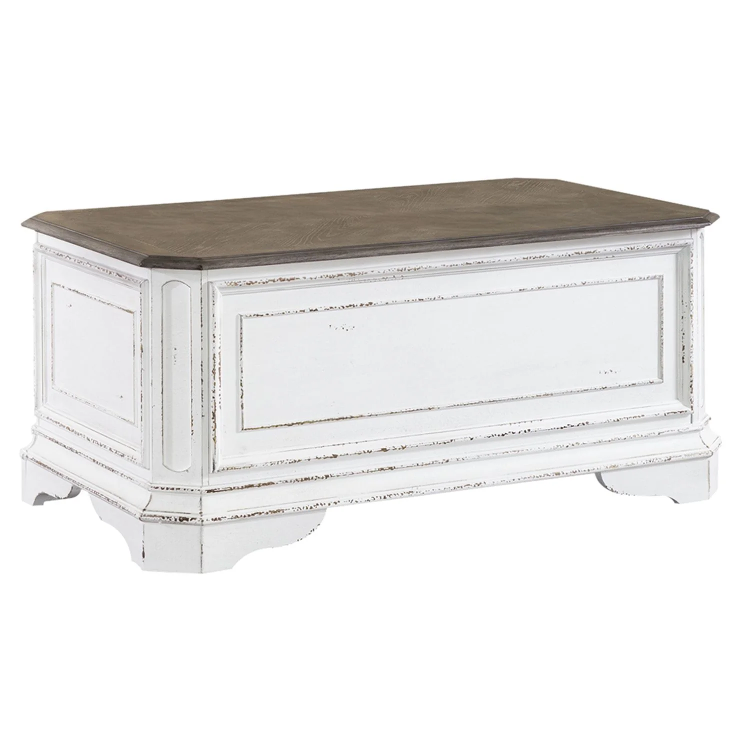 Magnolia Manor - Storage Trunk - Antique White - Image 3