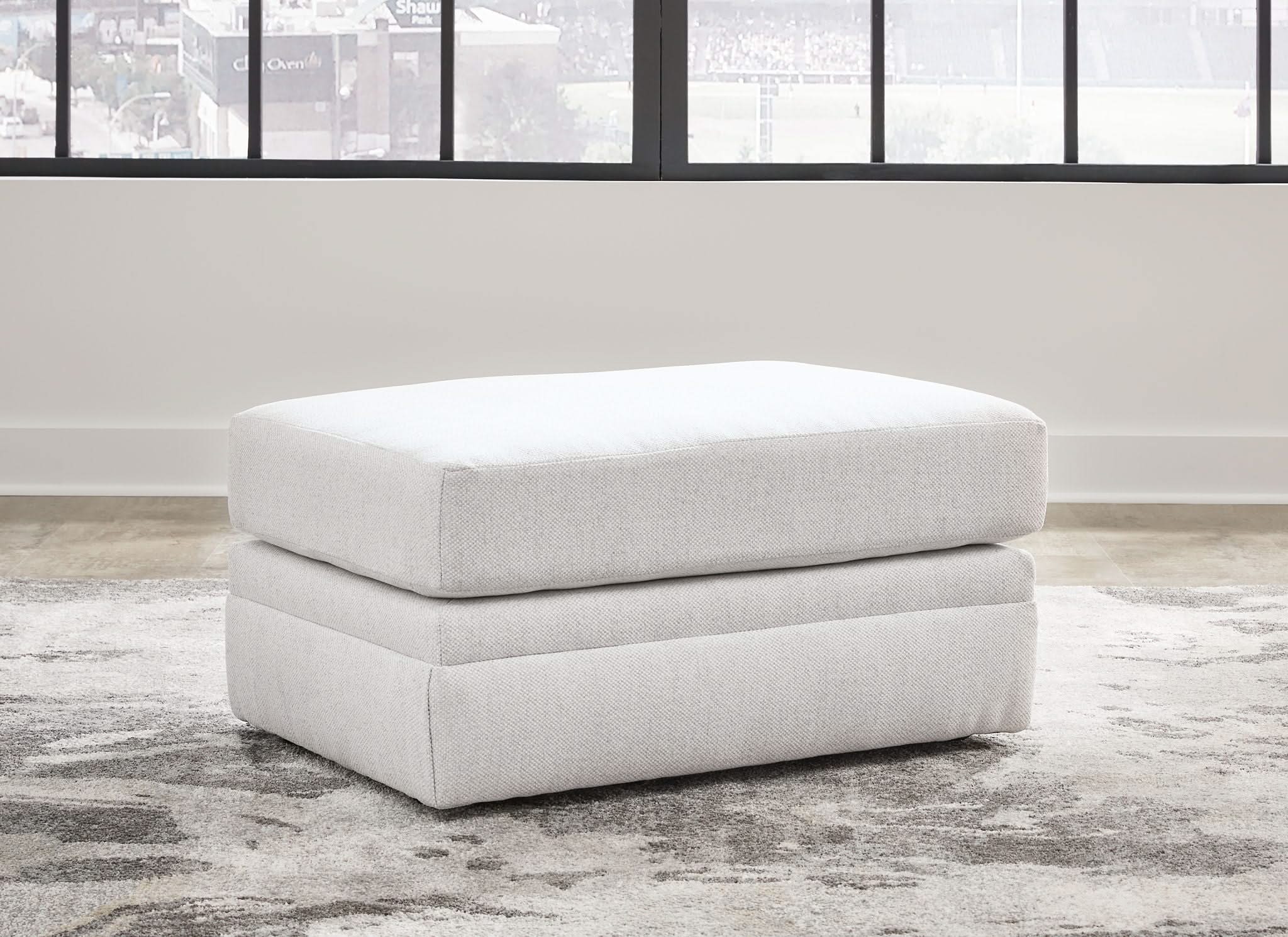 Maitelynn - Ottoman - Chalk - Image 2