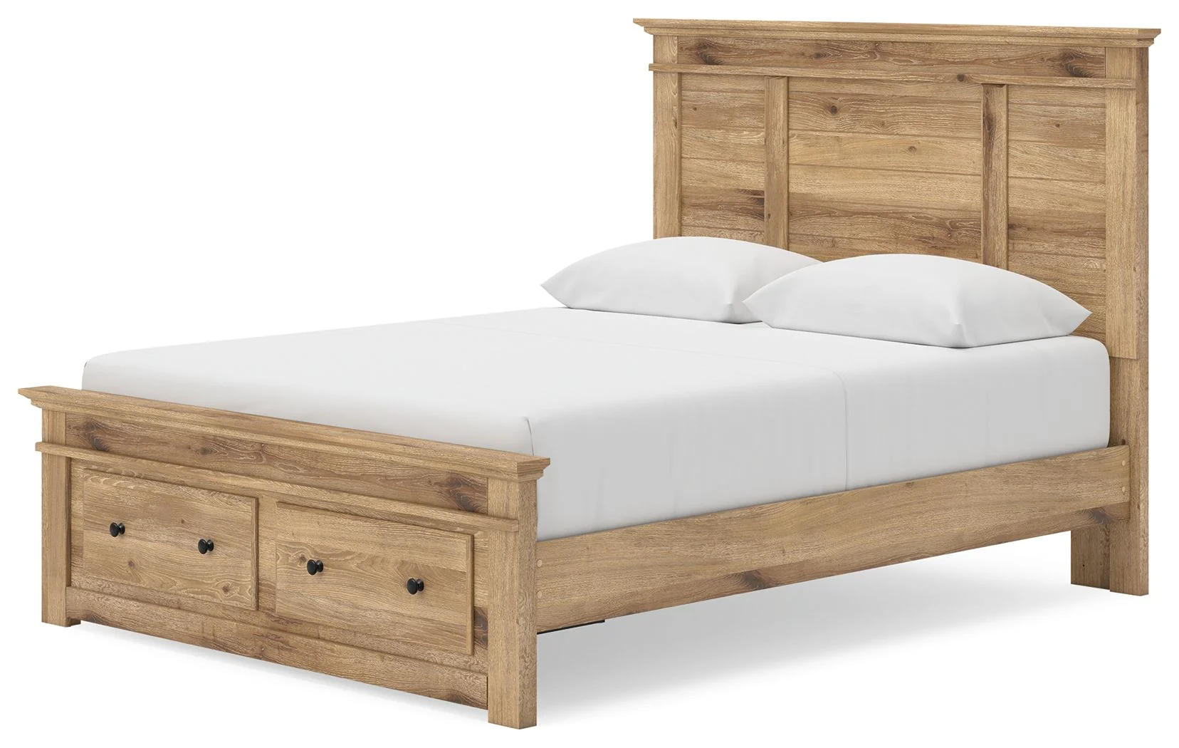 Makidern - Panel Storage Bed With Storage Footboard - Image 10