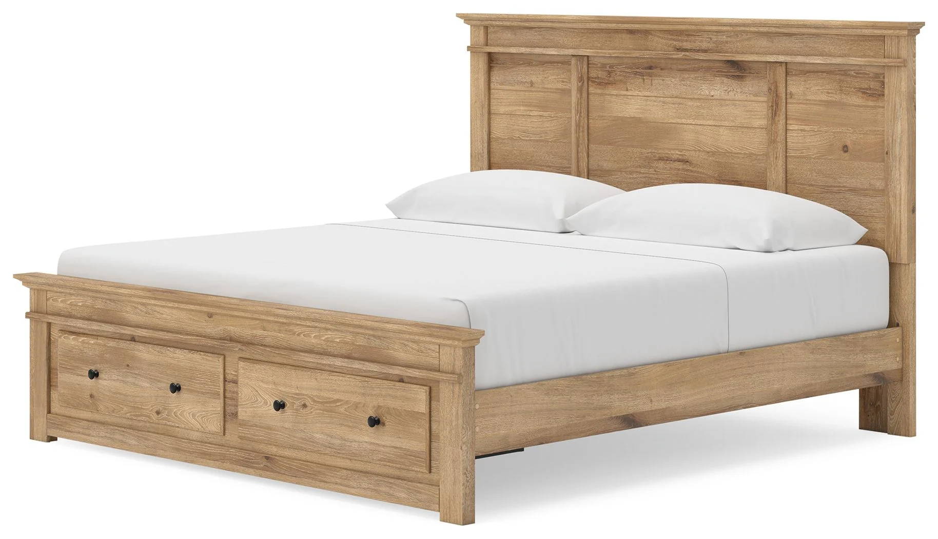 Makidern - Panel Storage Bed With Storage Footboard - Image 14
