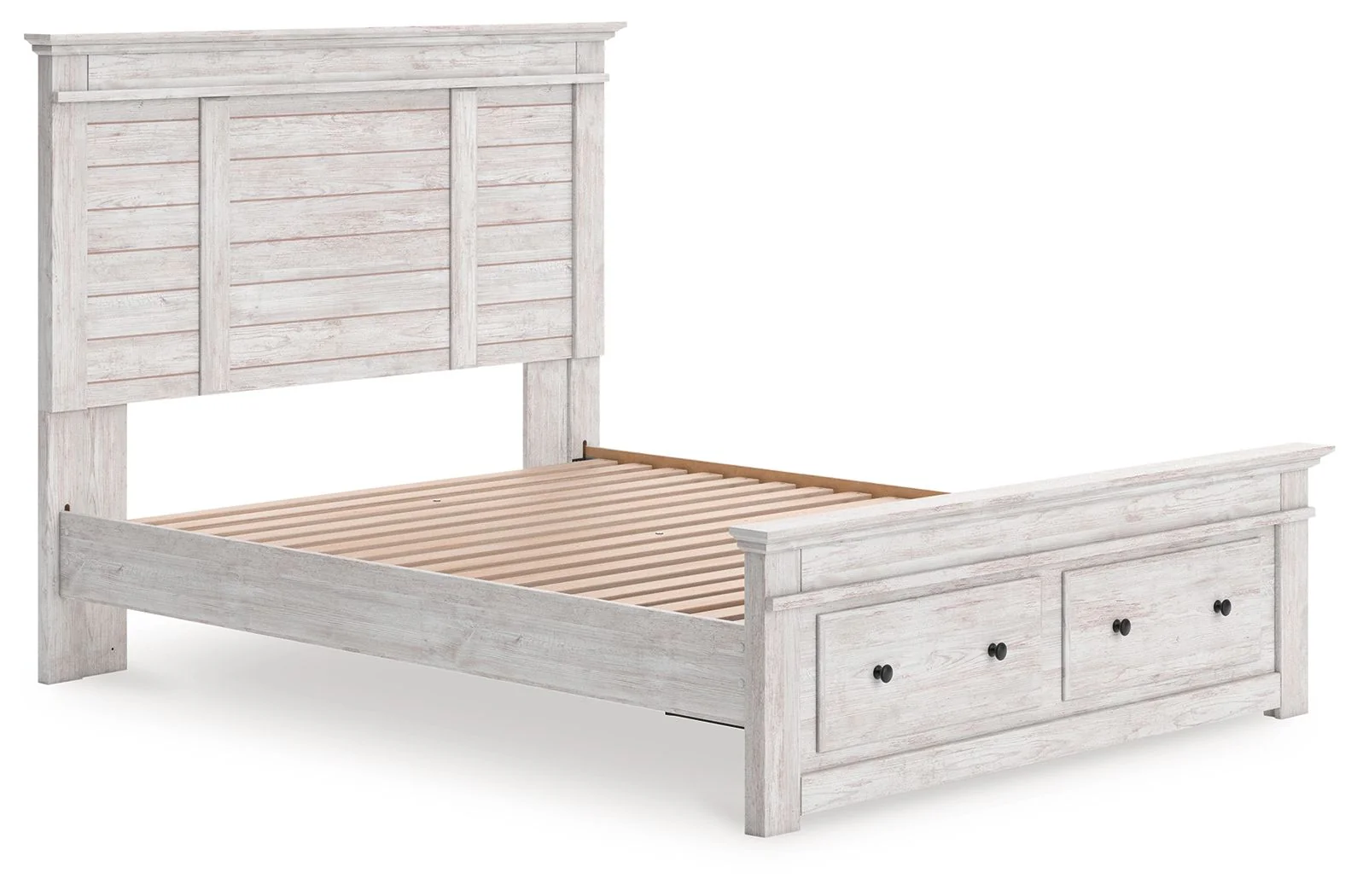 Makidern - Panel Storage Bed With Storage Footboard - Image 18