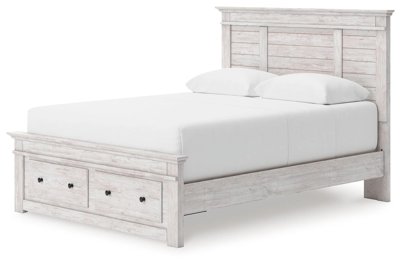Makidern - Panel Storage Bed With Storage Footboard - Image 7