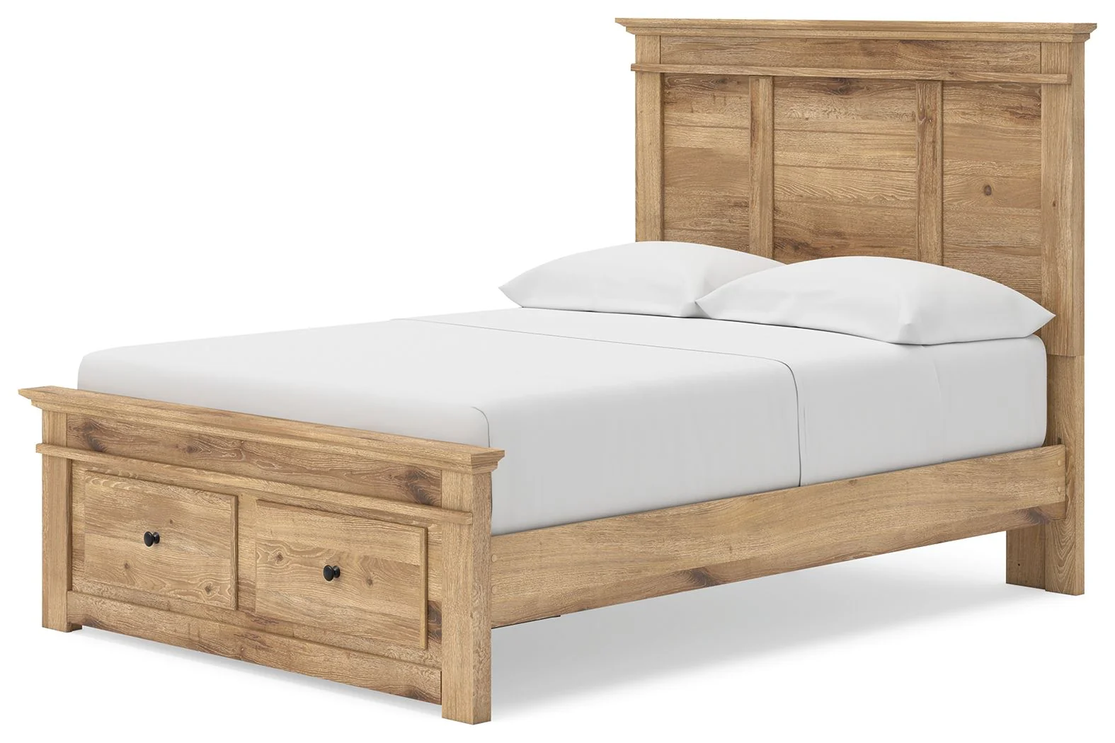 Makidern - Panel Storage Bed With Storage Footboard - Image 9