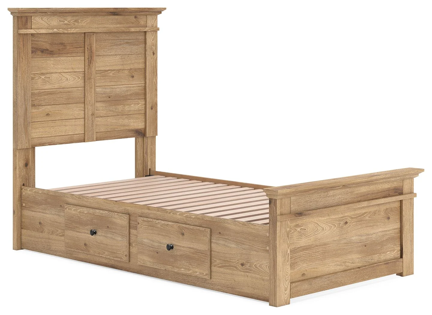 Makidern - Panel Storage Bed With Under Bed Storage Unit - Image 14