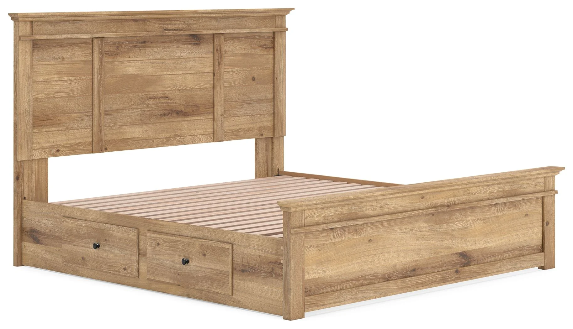 Makidern - Panel Storage Bed With Under Bed Storage Unit - Image 16