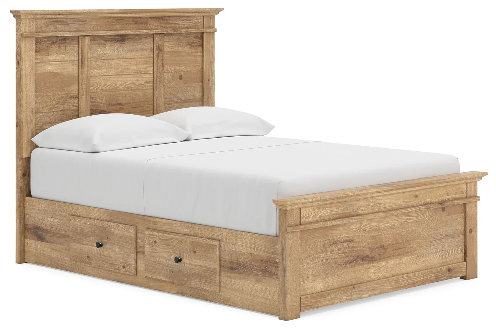 Makidern - Panel Storage Bed With Under Bed Storage Unit - Image 5