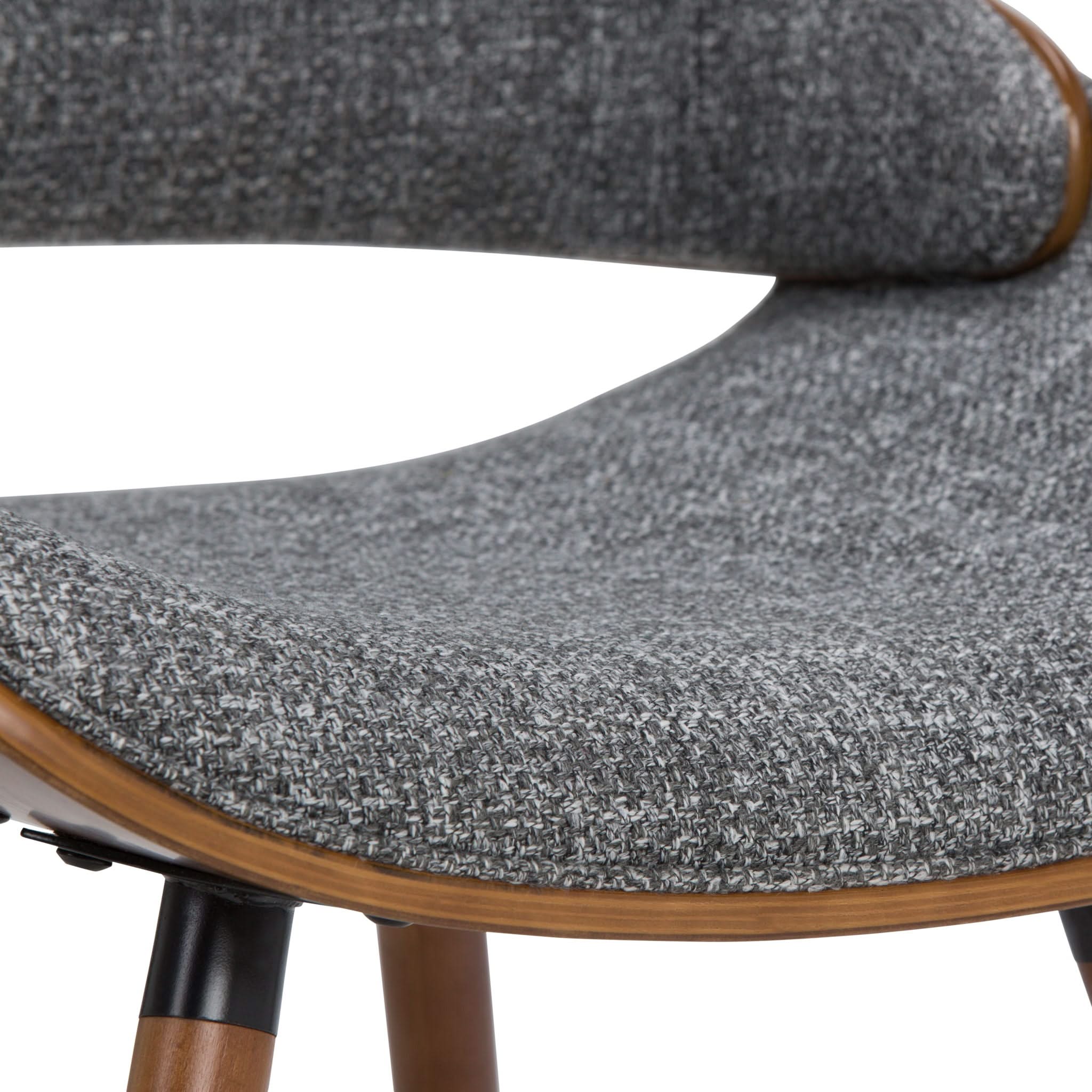 Malden - Bentwood Upholstered Dining Chair With Wood Back - Image 12