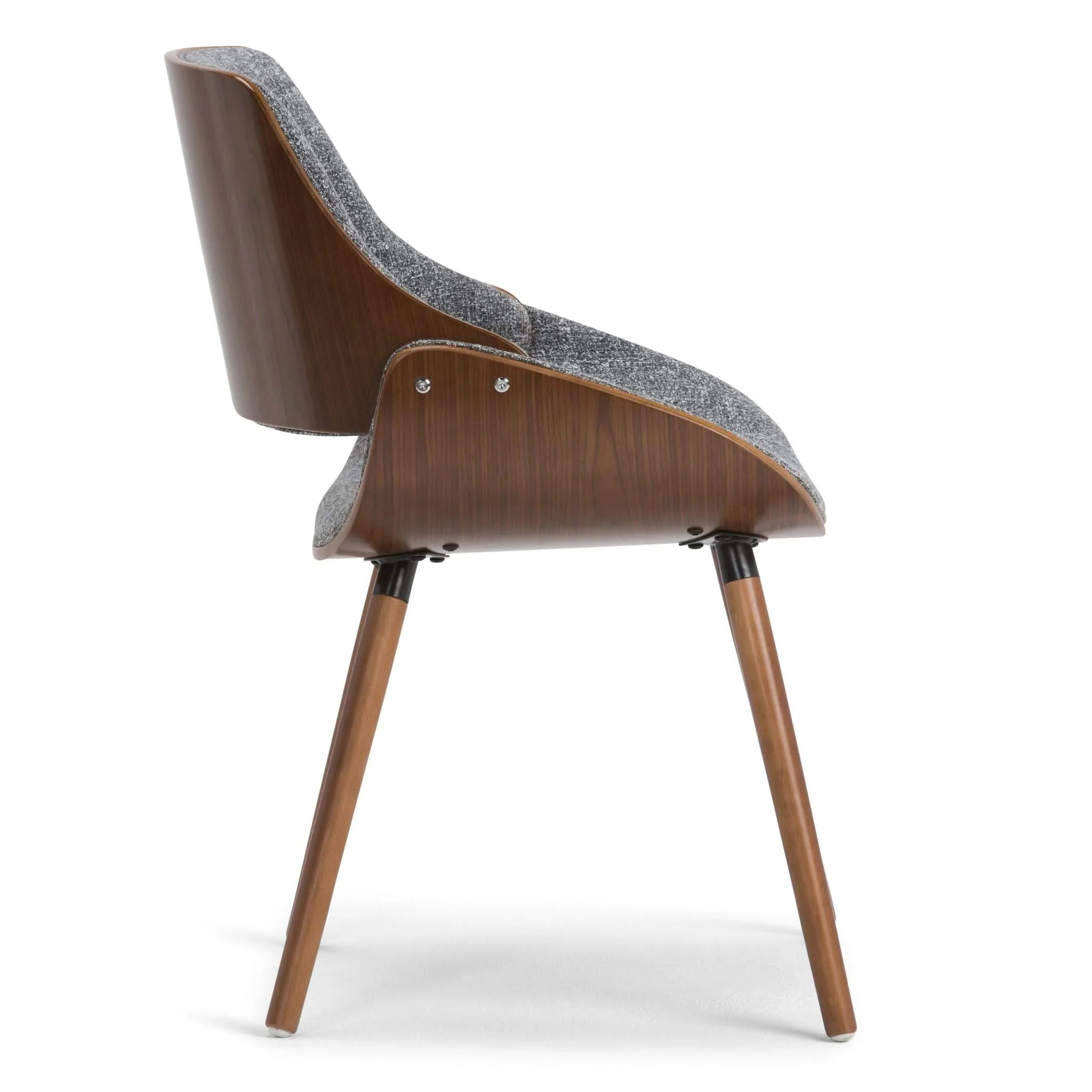 Malden - Bentwood Upholstered Dining Chair With Wood Back - Image 13