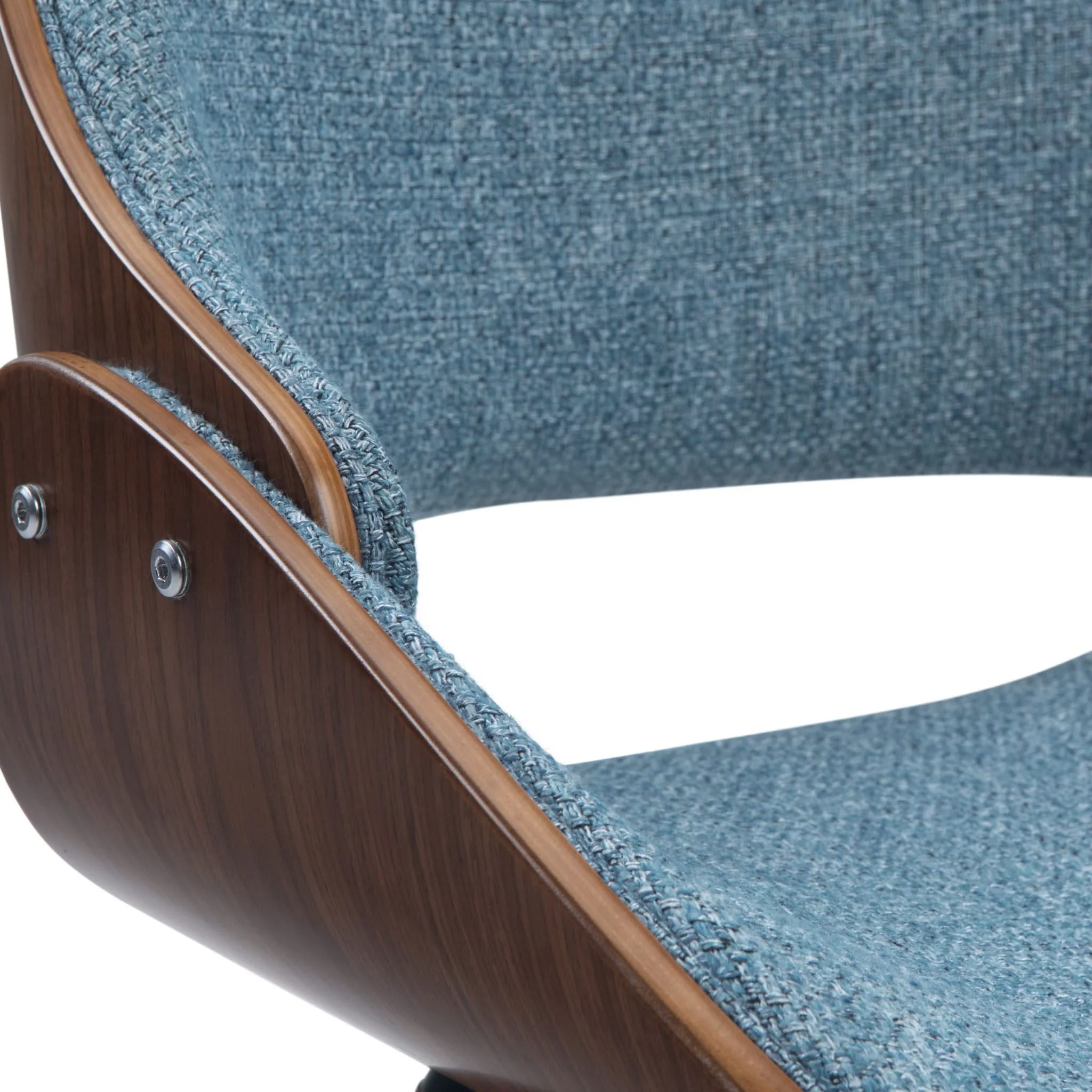 Malden - Bentwood Upholstered Dining Chair With Wood Back - Image 16