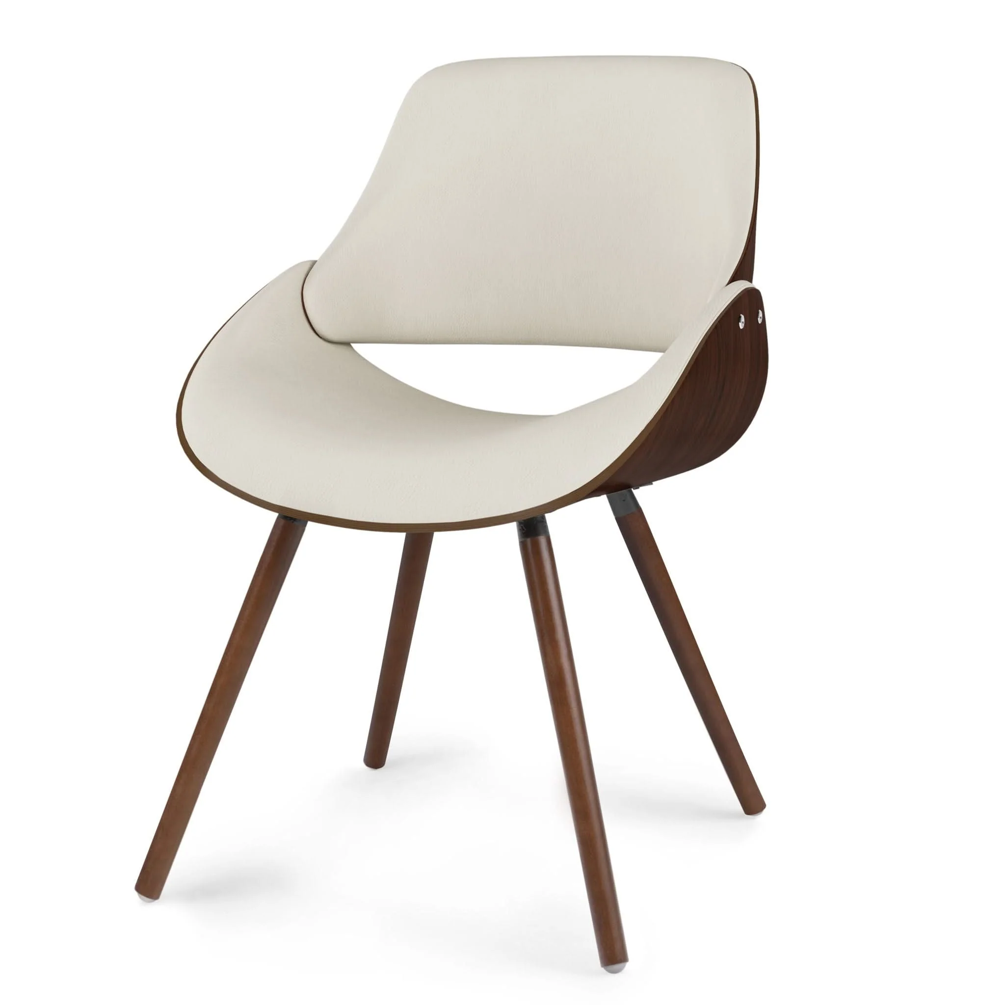 Malden - Bentwood Upholstered Dining Chair With Wood Back - Image 4