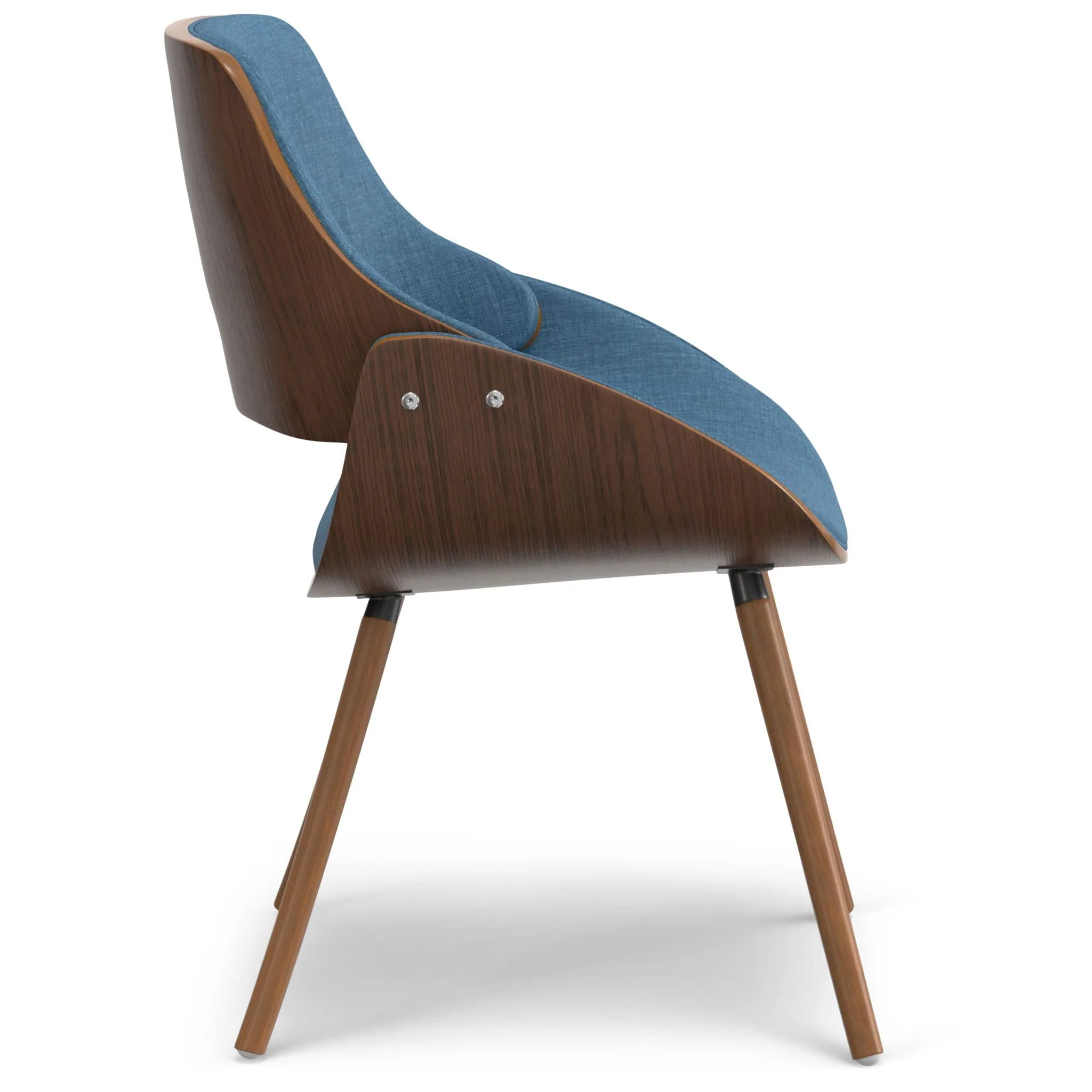 Malden - Bentwood Upholstered Dining Chair With Wood Back - Image 6