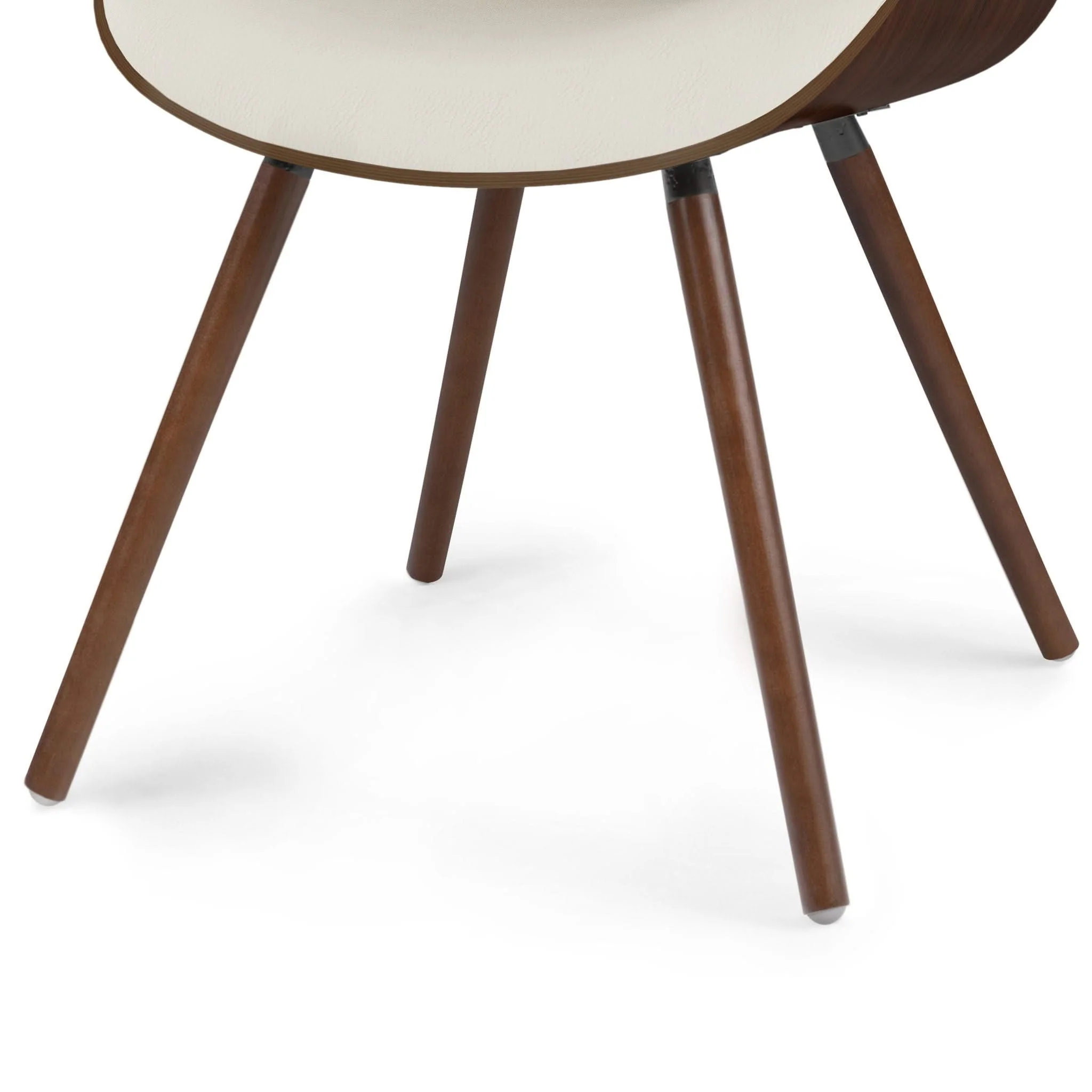 Malden - Bentwood Upholstered Dining Chair With Wood Back - Image 7