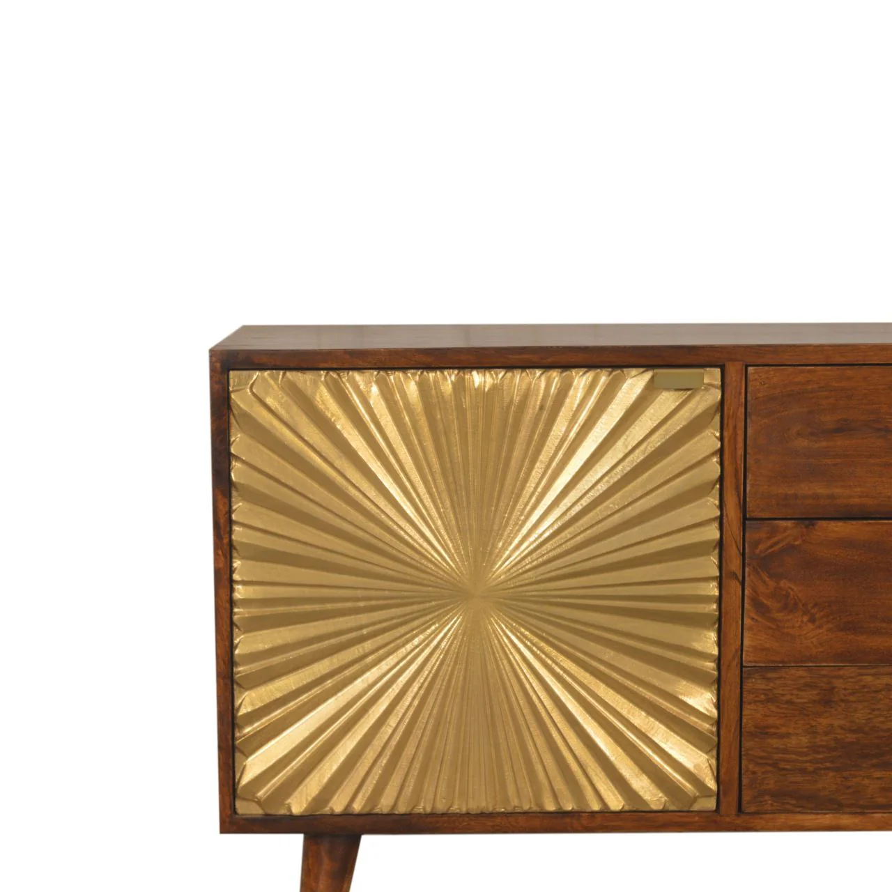 Manila - Sideboard, 3 Drawer - Chestnut - Image 4