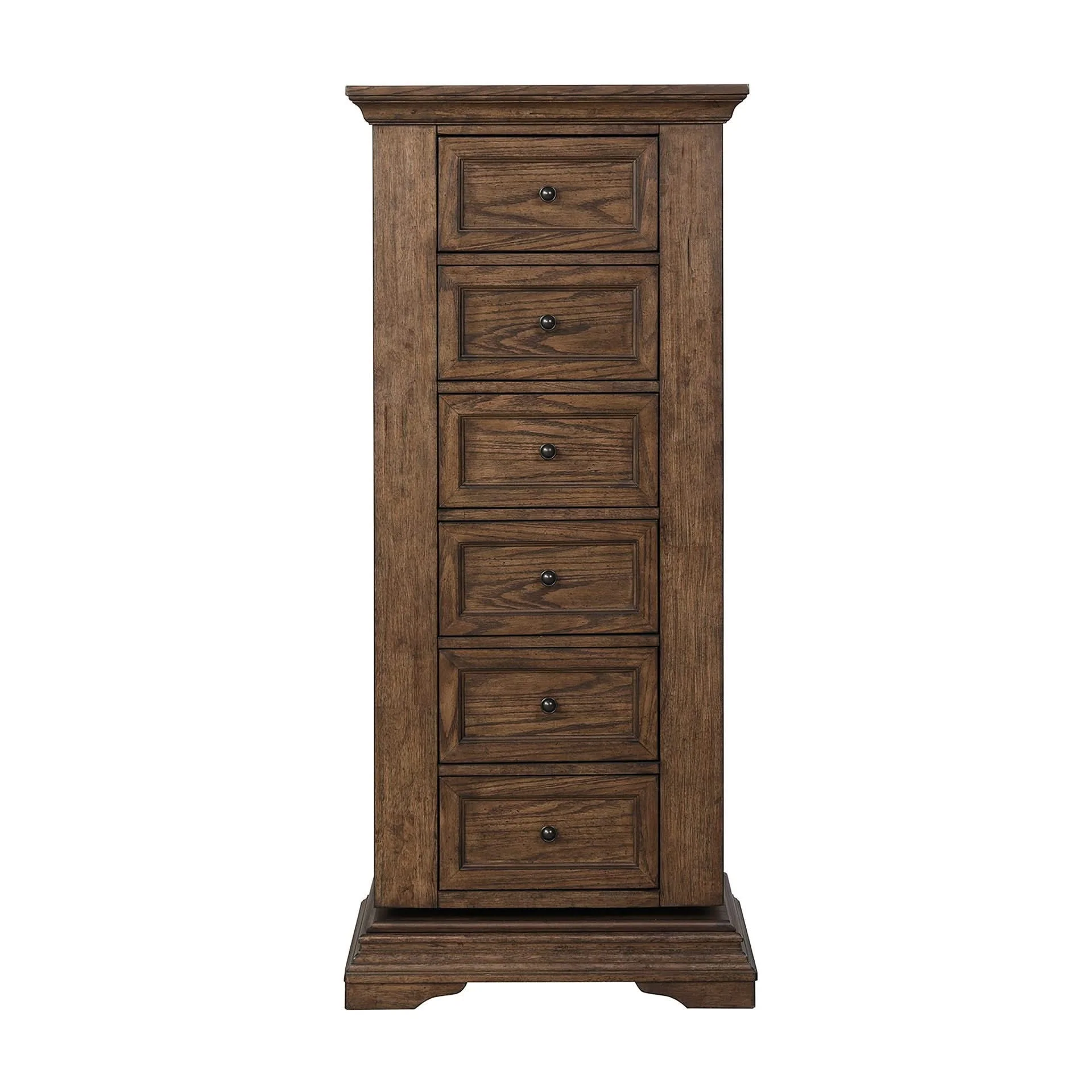 Mar Vista - Swivel Lingerie Chest With Mirror - Walnut - Image 3