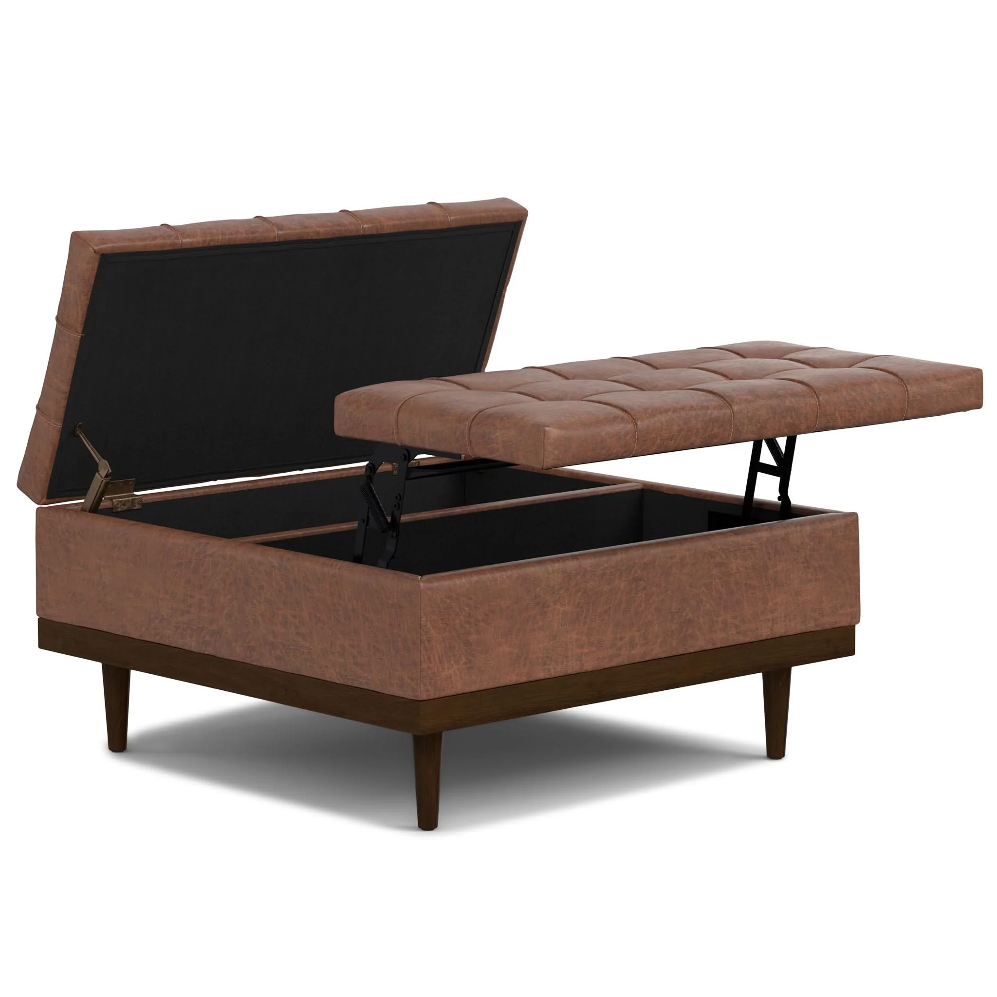 Mariah - Upholstered Lift Top Table Storage Ottoman - Image 14
