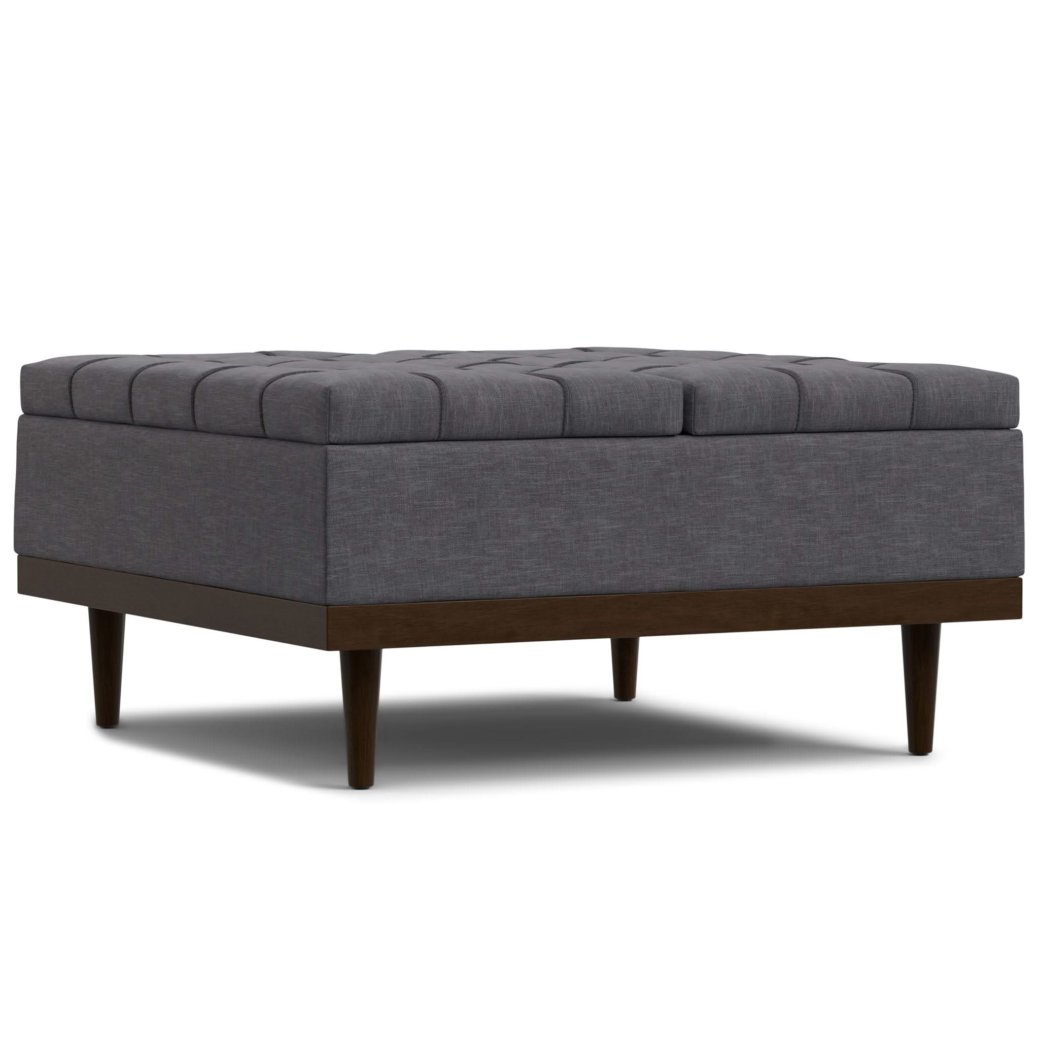 Mariah - Upholstered Lift Top Table Storage Ottoman - Image 6
