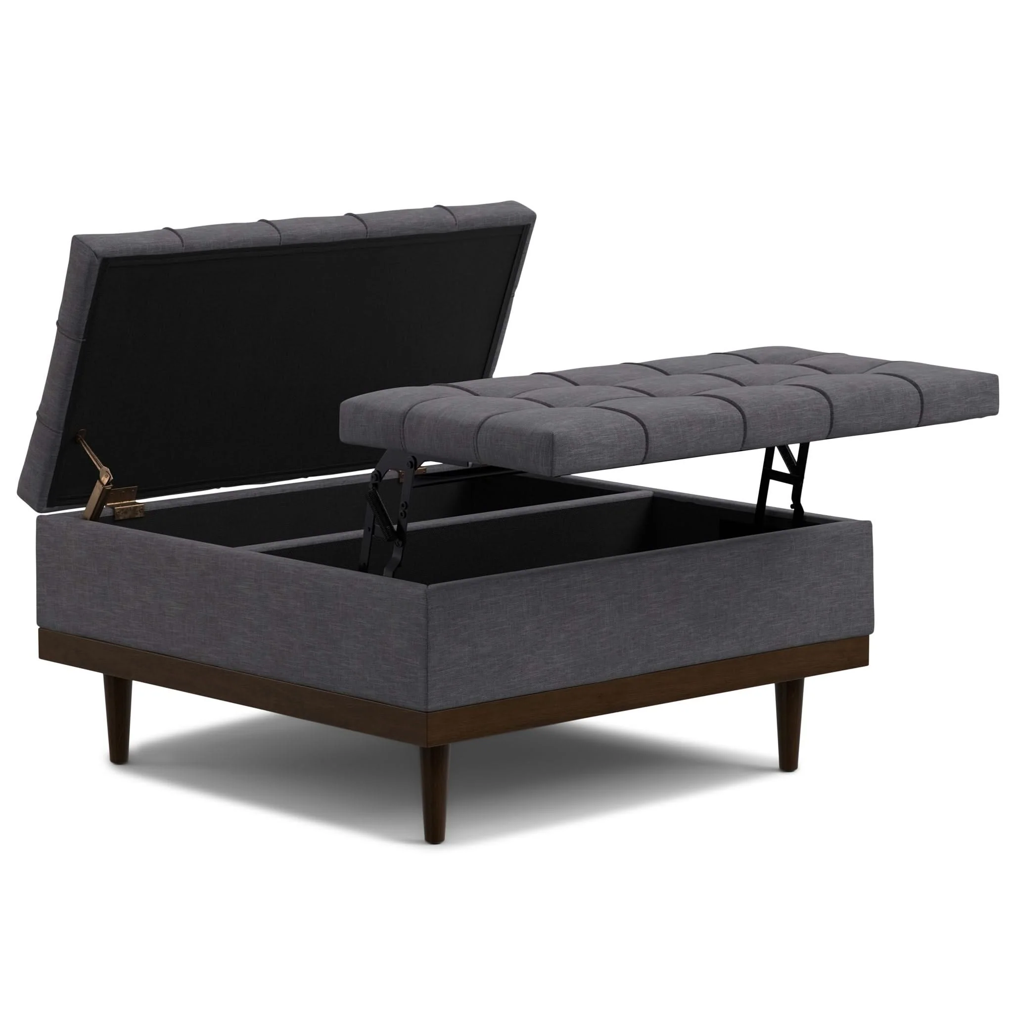 Mariah - Upholstered Lift Top Table Storage Ottoman - Image 7