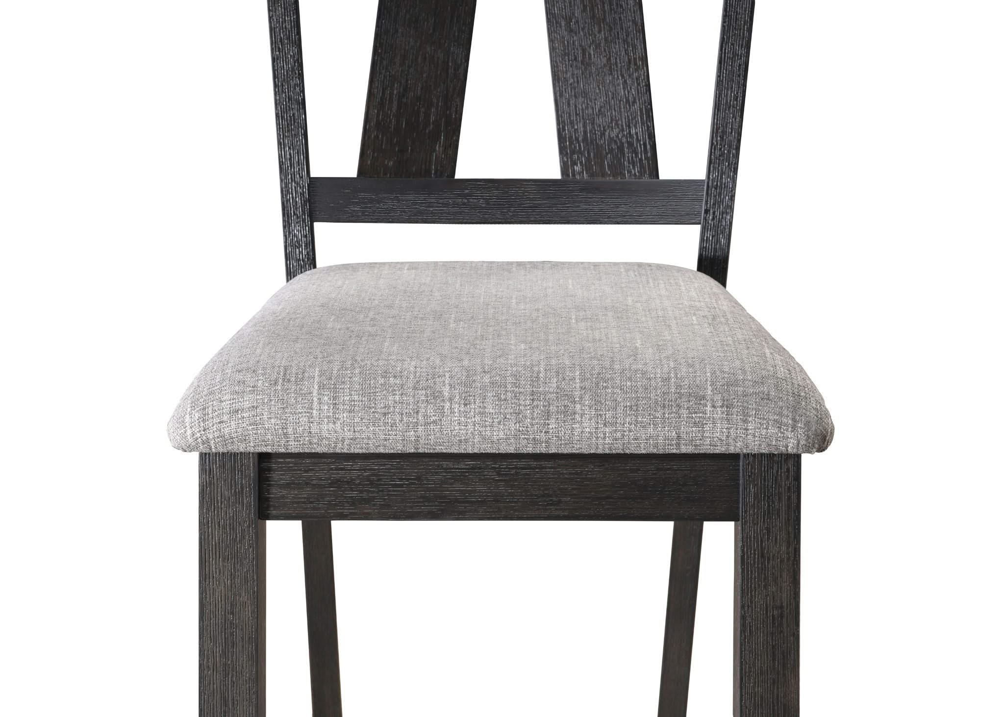 Maribelle - Side Chair (Set of 2) - Gray / Charcoal - Image 3