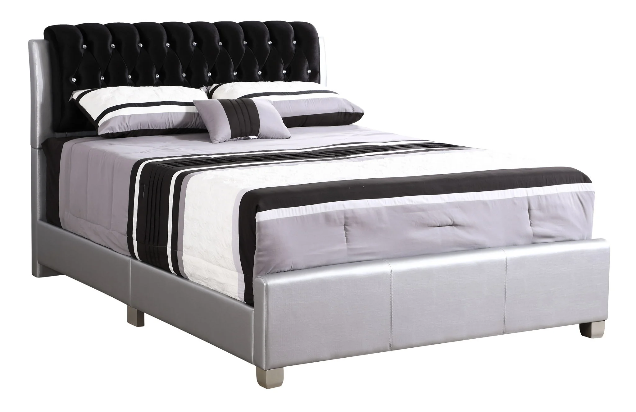 Tufted Upholstered Bed - Image 23