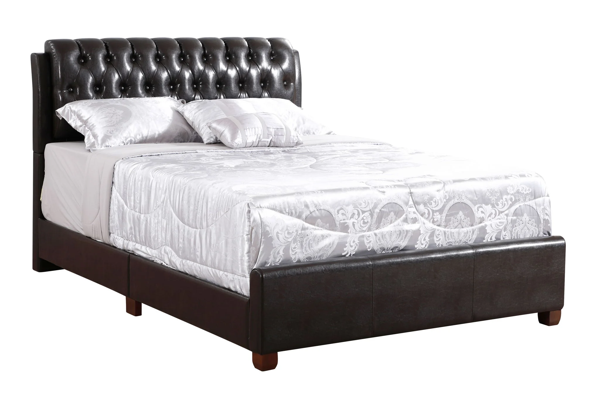 Tufted Upholstered Bed - Image 33