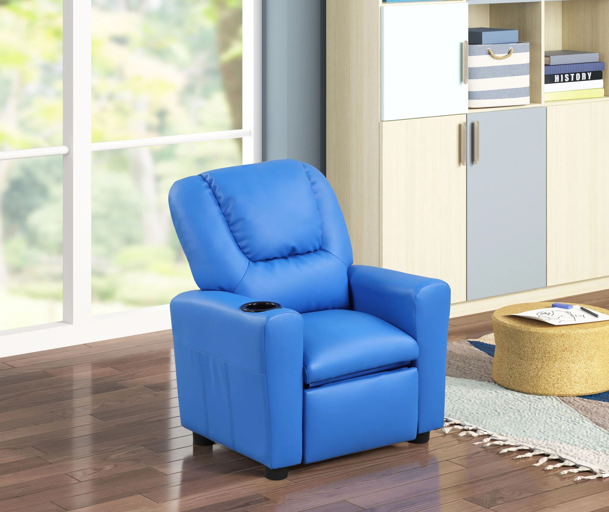 Marisa - Kids Recliner Chair With Cupholder - Image 5