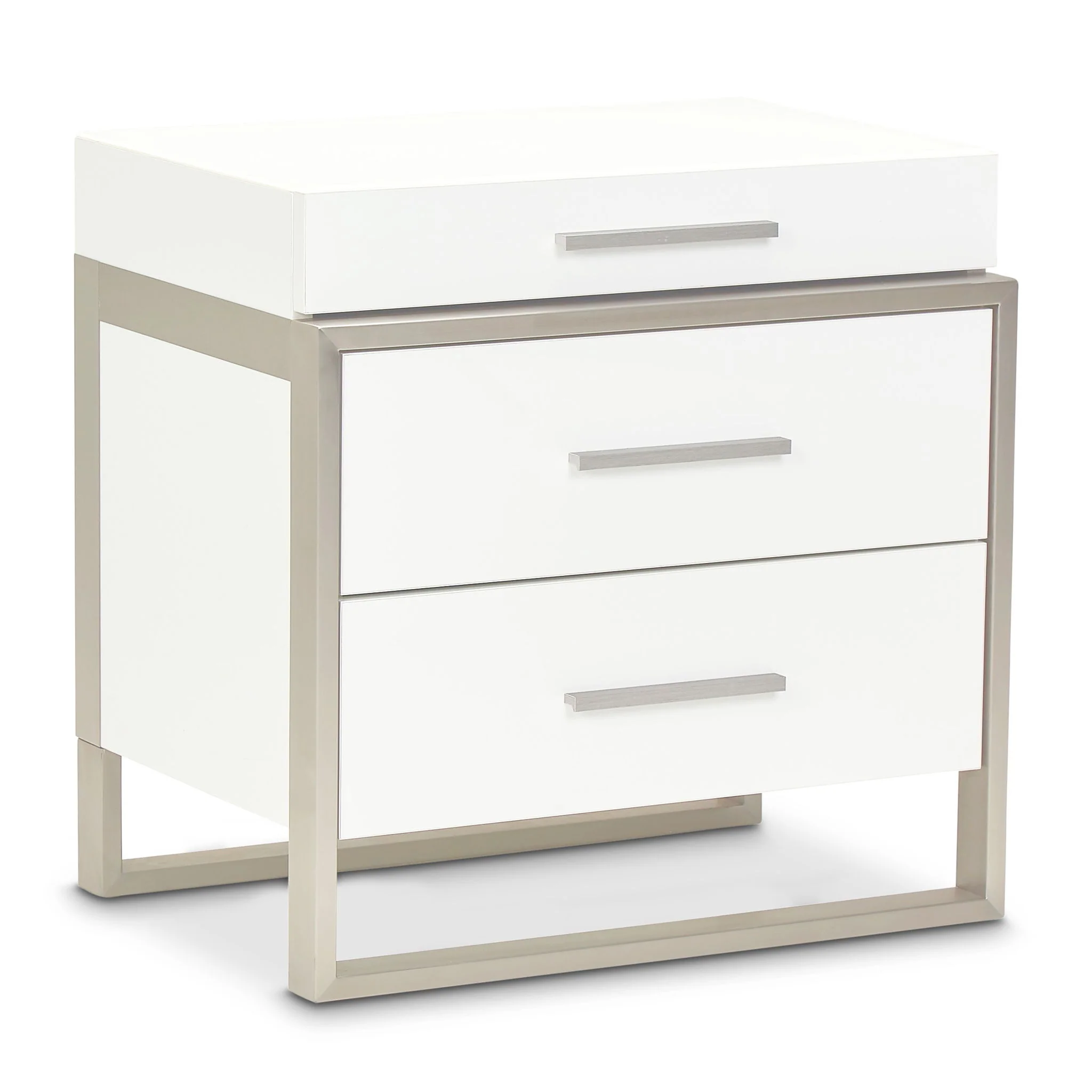 Marquee - Nightstand - Cloud White - Image 3