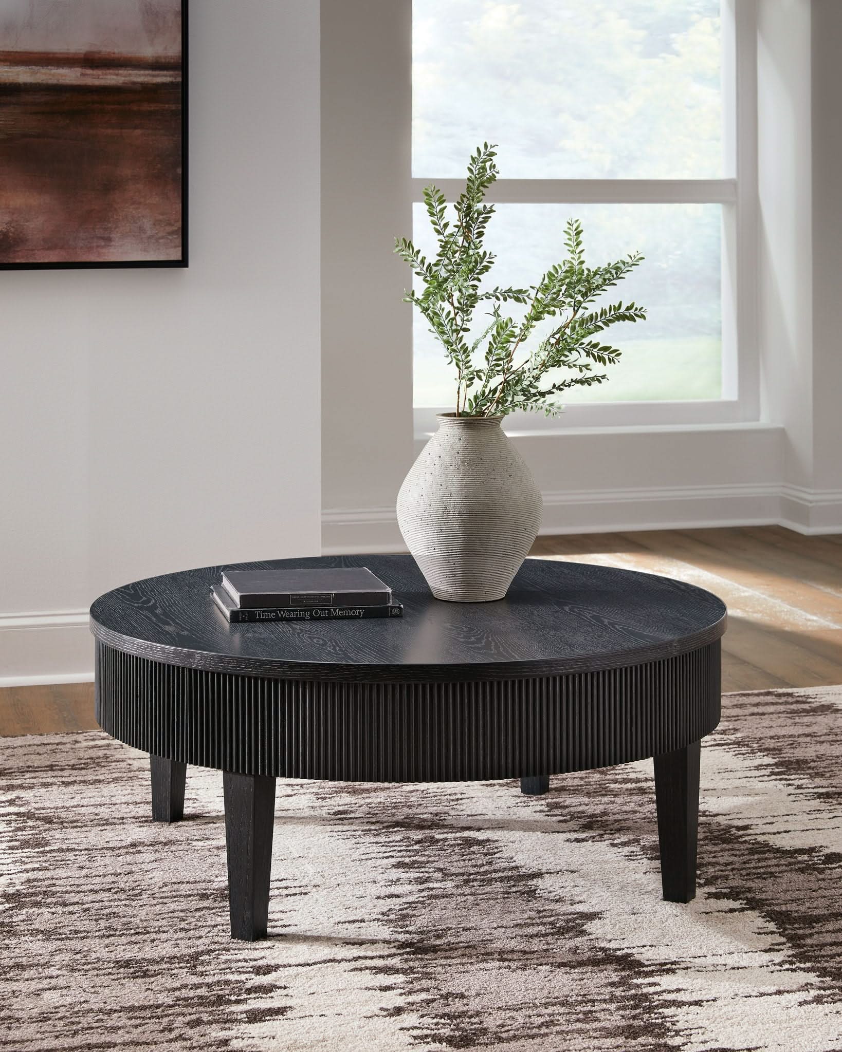 Marstream - Round Cocktail Table - Black - Image 4