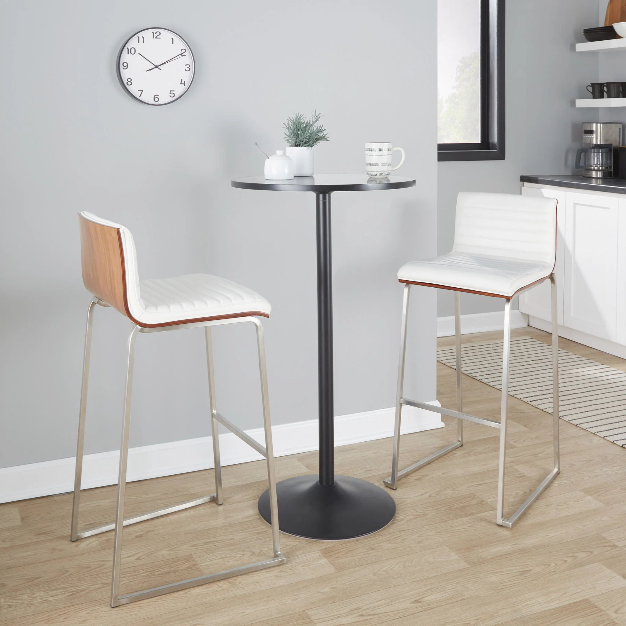 Mason Mara - Contemporary Fixed Height Barstool (Set of 2) - Image 9
