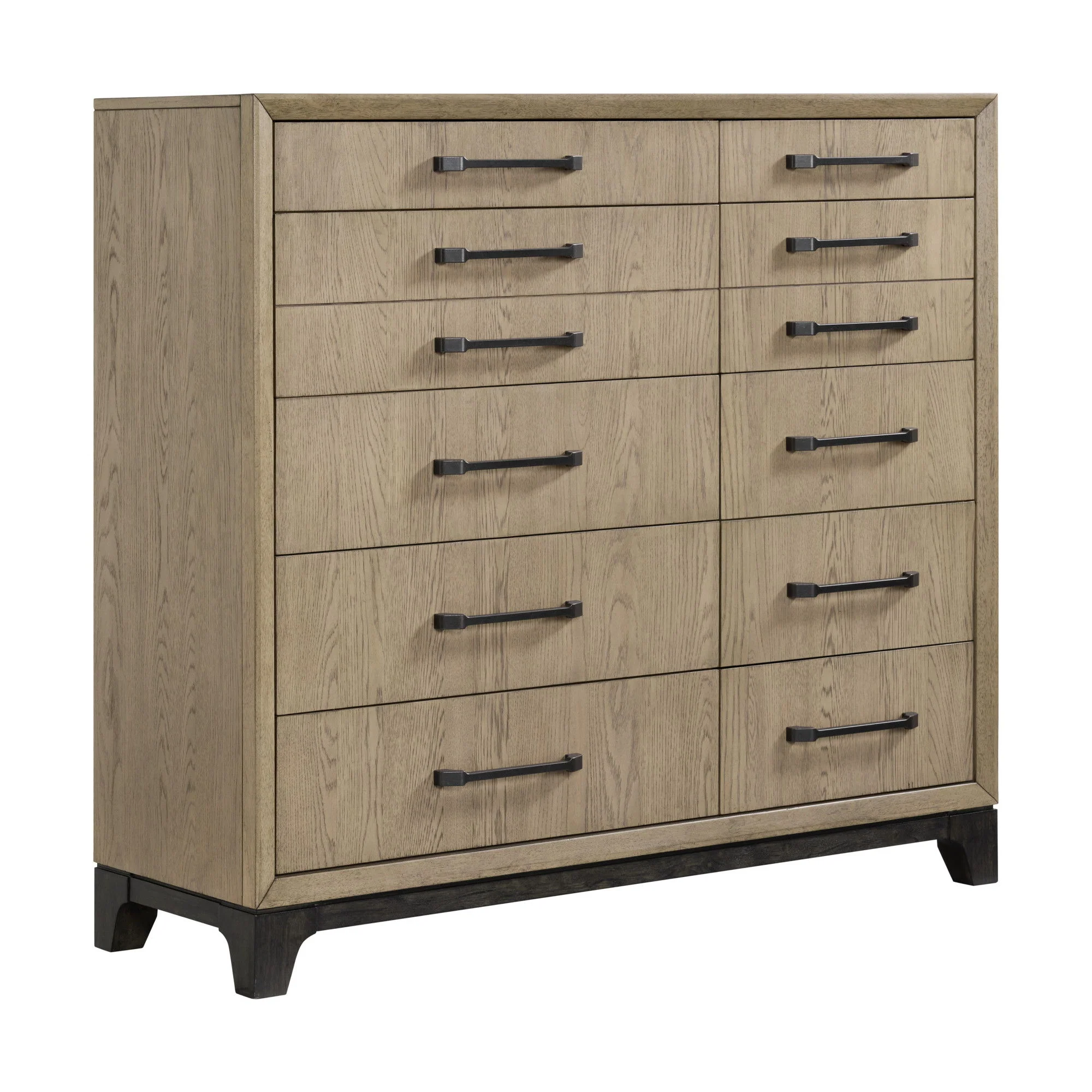 Master Chest, 10 Drawer Storage Furniture - Brown - Image 3