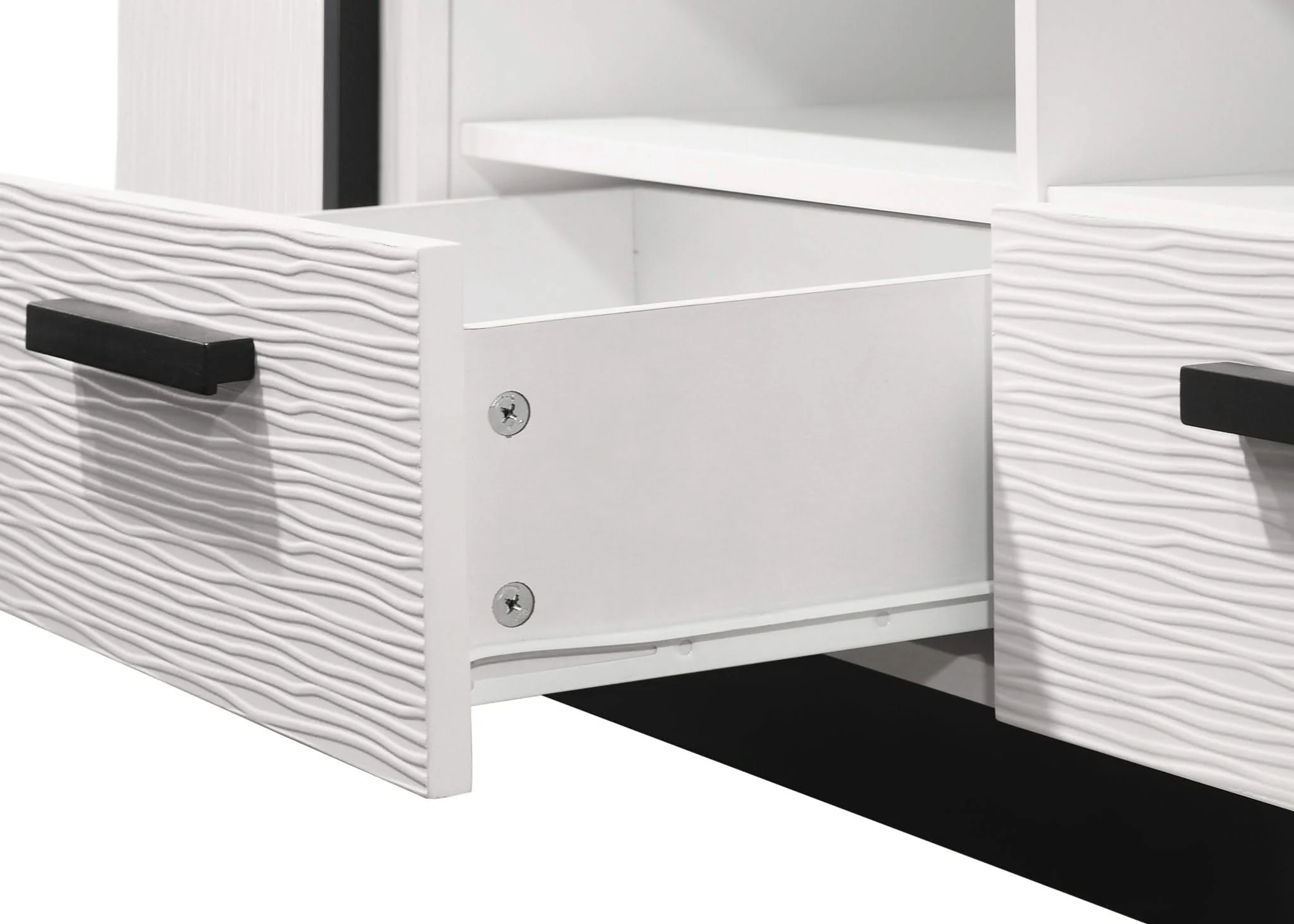 Matilda - TV Stand With Drawers - White Finish - Image 3